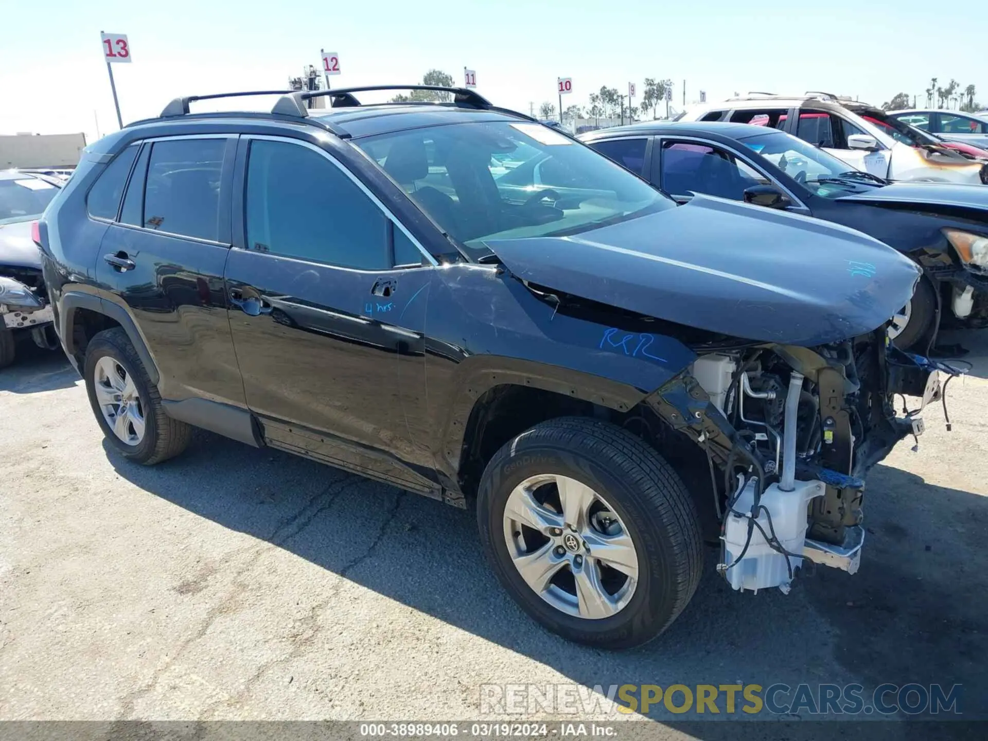 1 fotografías del automóvil dañado 2T3W1RFV6MW128064 TOYOTA RAV4 2021