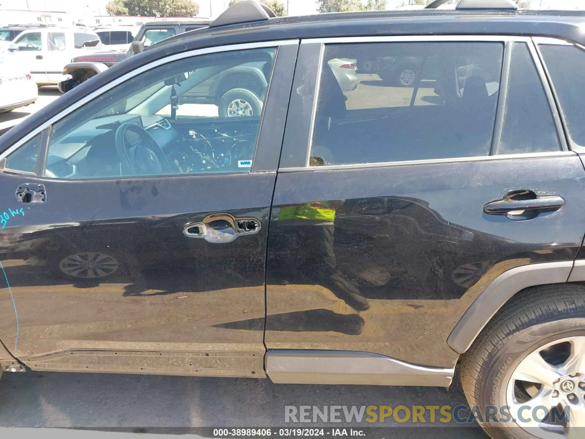 15 fotografías del automóvil dañado 2T3W1RFV6MW128064 TOYOTA RAV4 2021