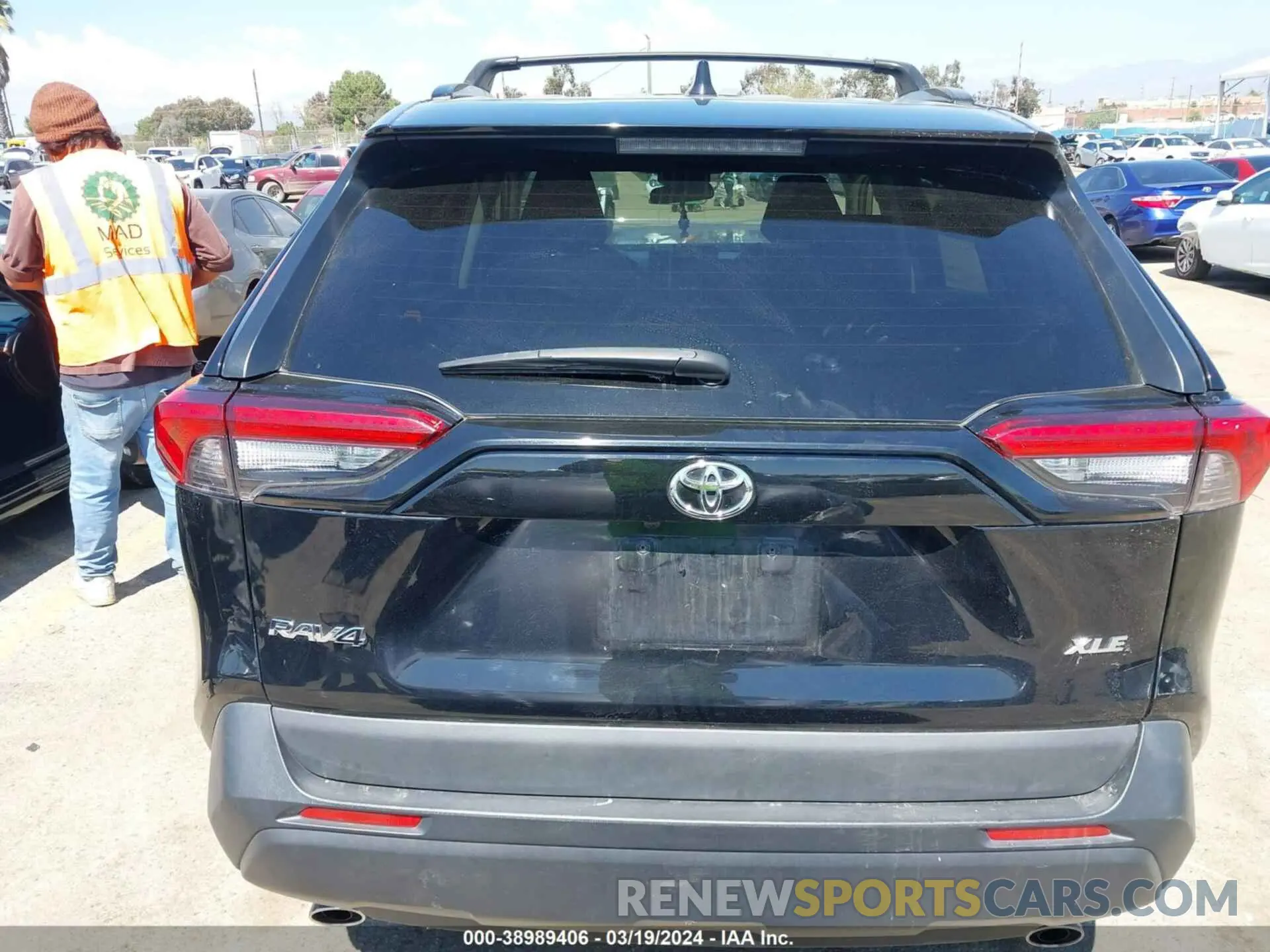 17 fotografías del automóvil dañado 2T3W1RFV6MW128064 TOYOTA RAV4 2021