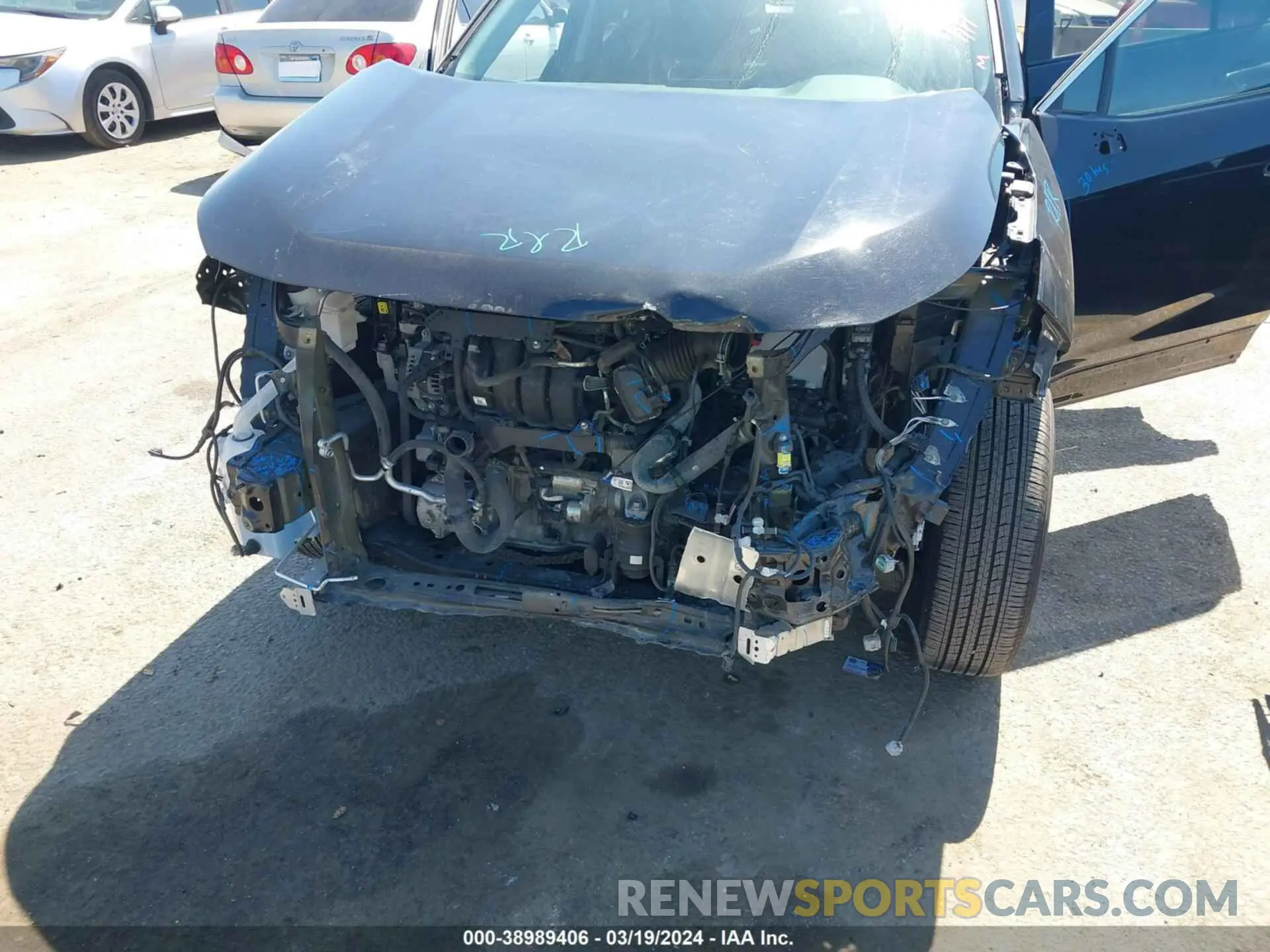 6 fotografías del automóvil dañado 2T3W1RFV6MW128064 TOYOTA RAV4 2021