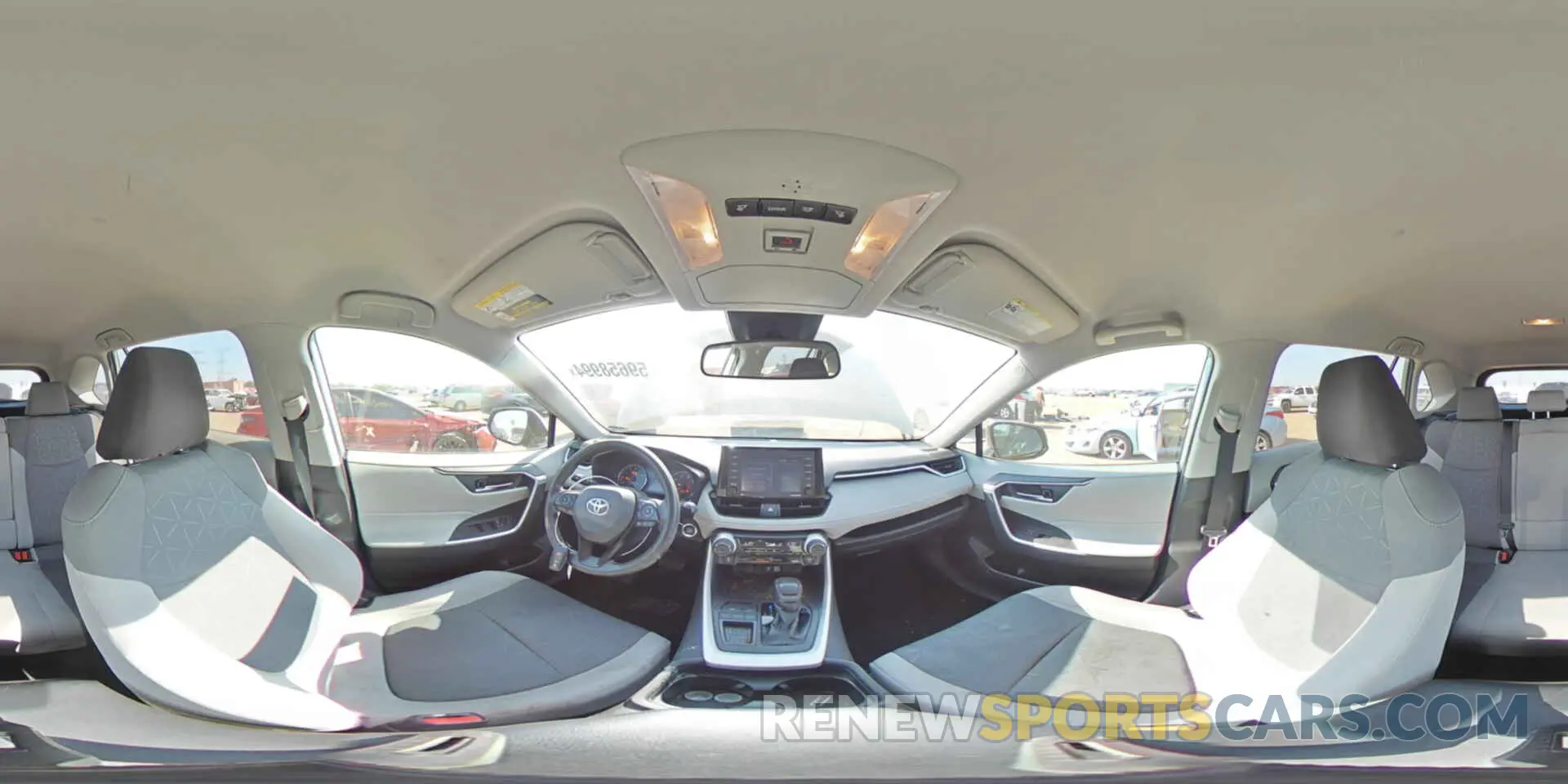 12 fotografías del automóvil dañado 2T3W1RFV6MW161923 TOYOTA RAV4 2021