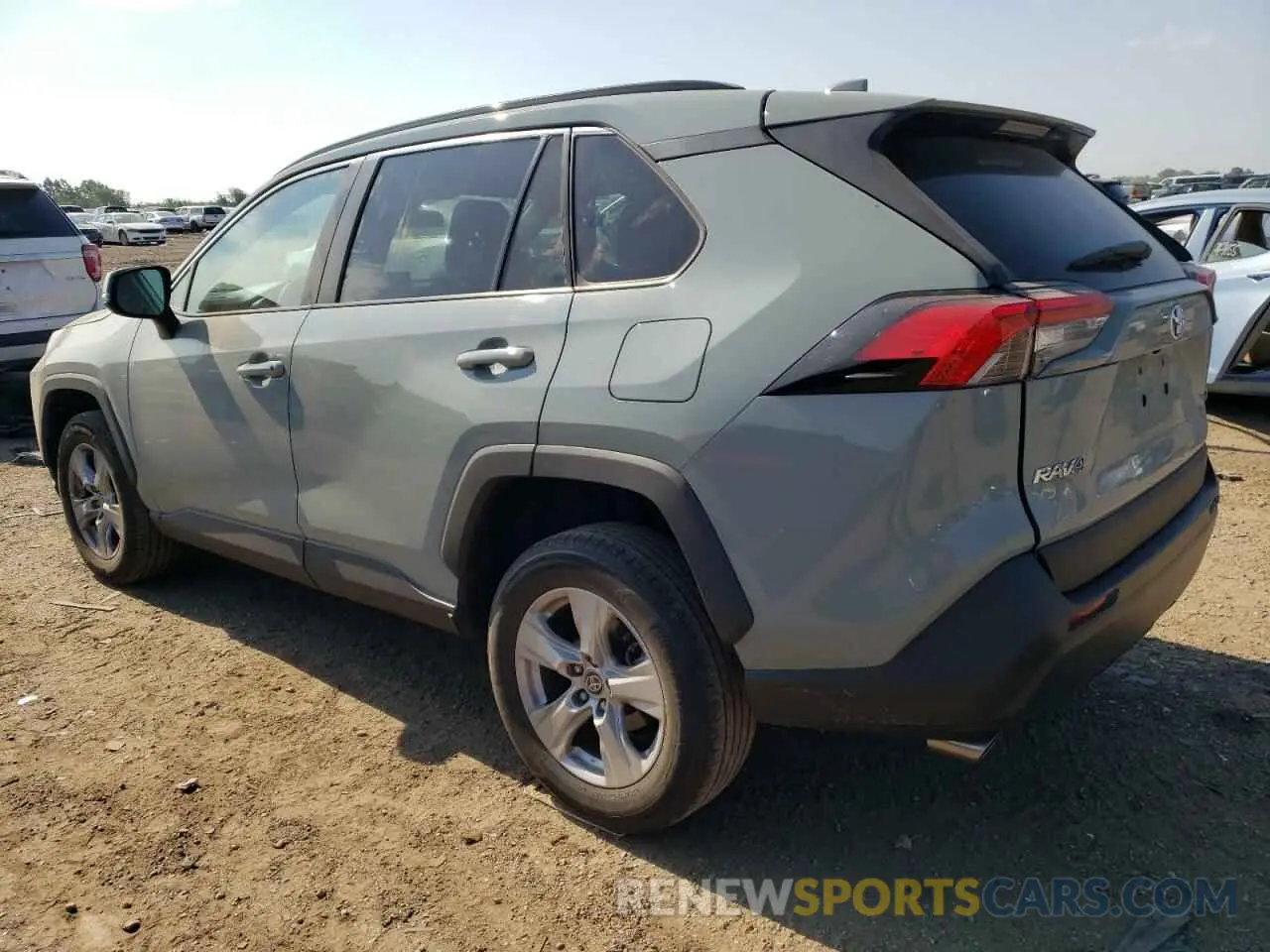2 fotografías del automóvil dañado 2T3W1RFV6MW161923 TOYOTA RAV4 2021