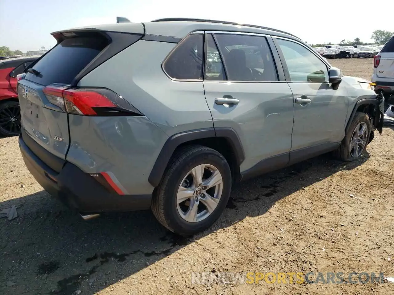 3 fotografías del automóvil dañado 2T3W1RFV6MW161923 TOYOTA RAV4 2021