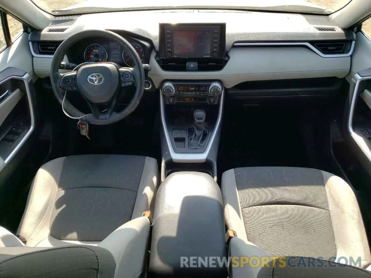 8 fotografías del automóvil dañado 2T3W1RFV6MW161923 TOYOTA RAV4 2021