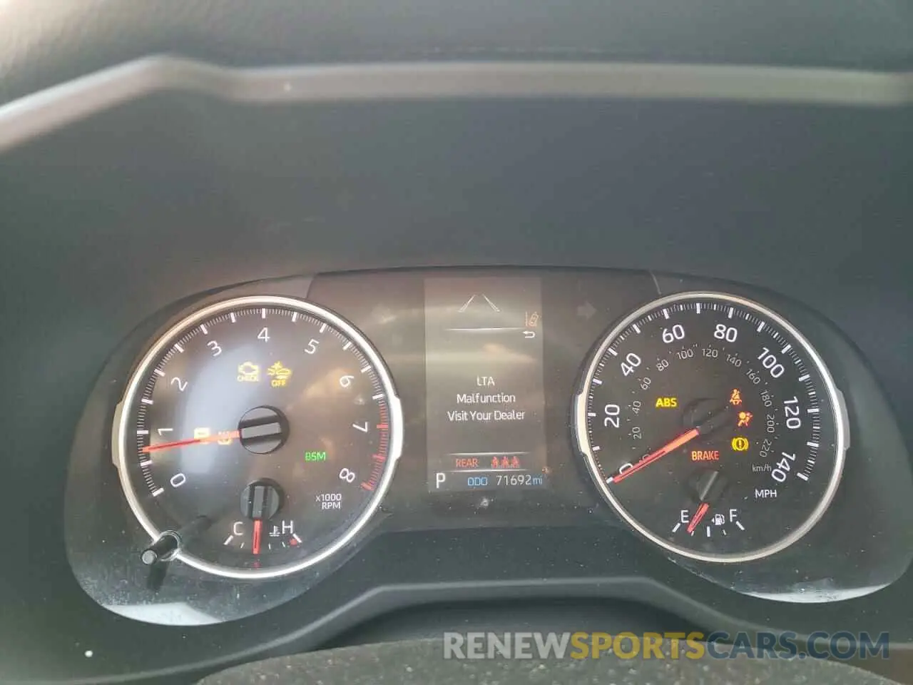 9 fotografías del automóvil dañado 2T3W1RFV6MW161923 TOYOTA RAV4 2021