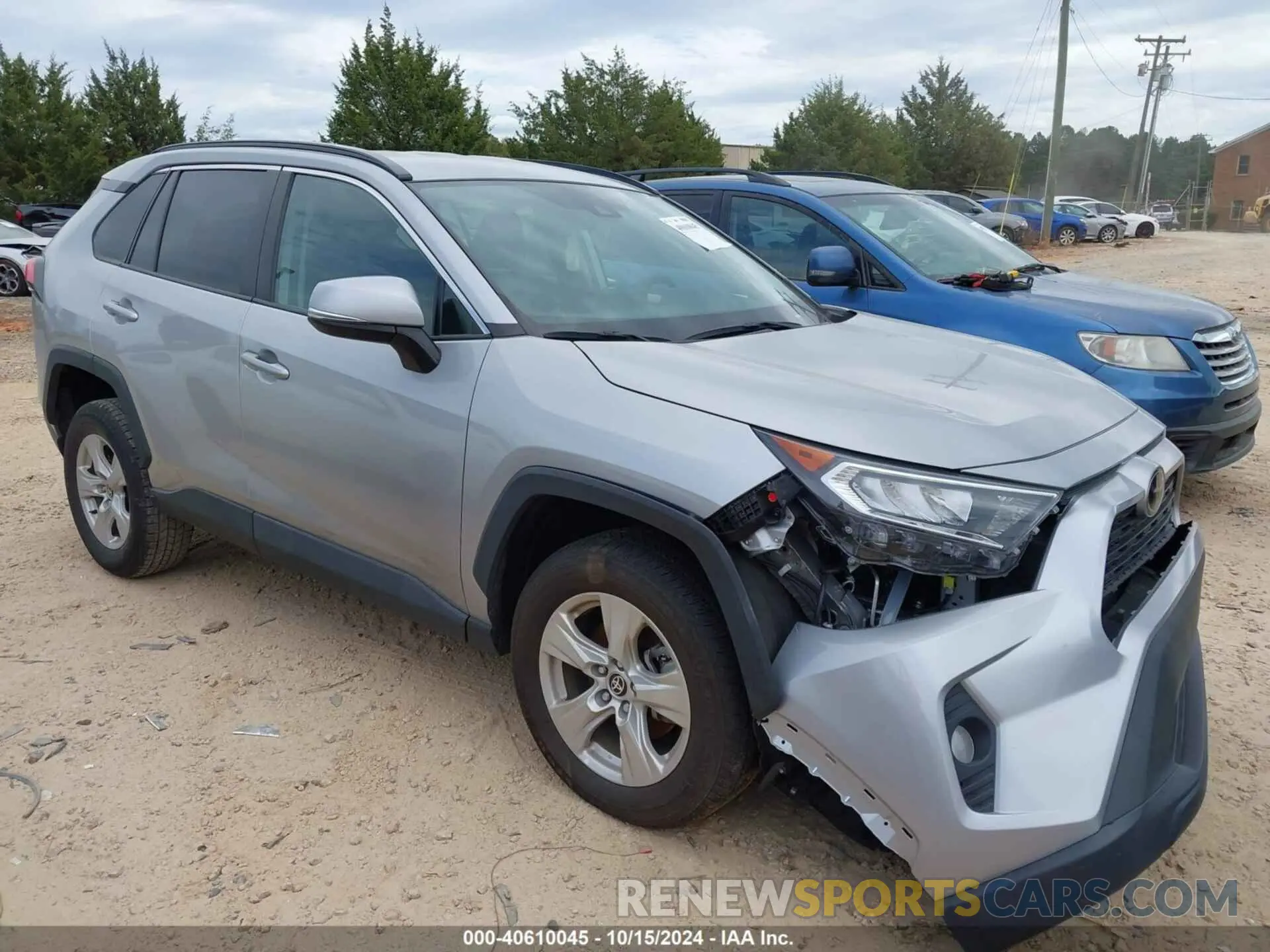 1 fotografías del automóvil dañado 2T3W1RFV6MW162280 TOYOTA RAV4 2021
