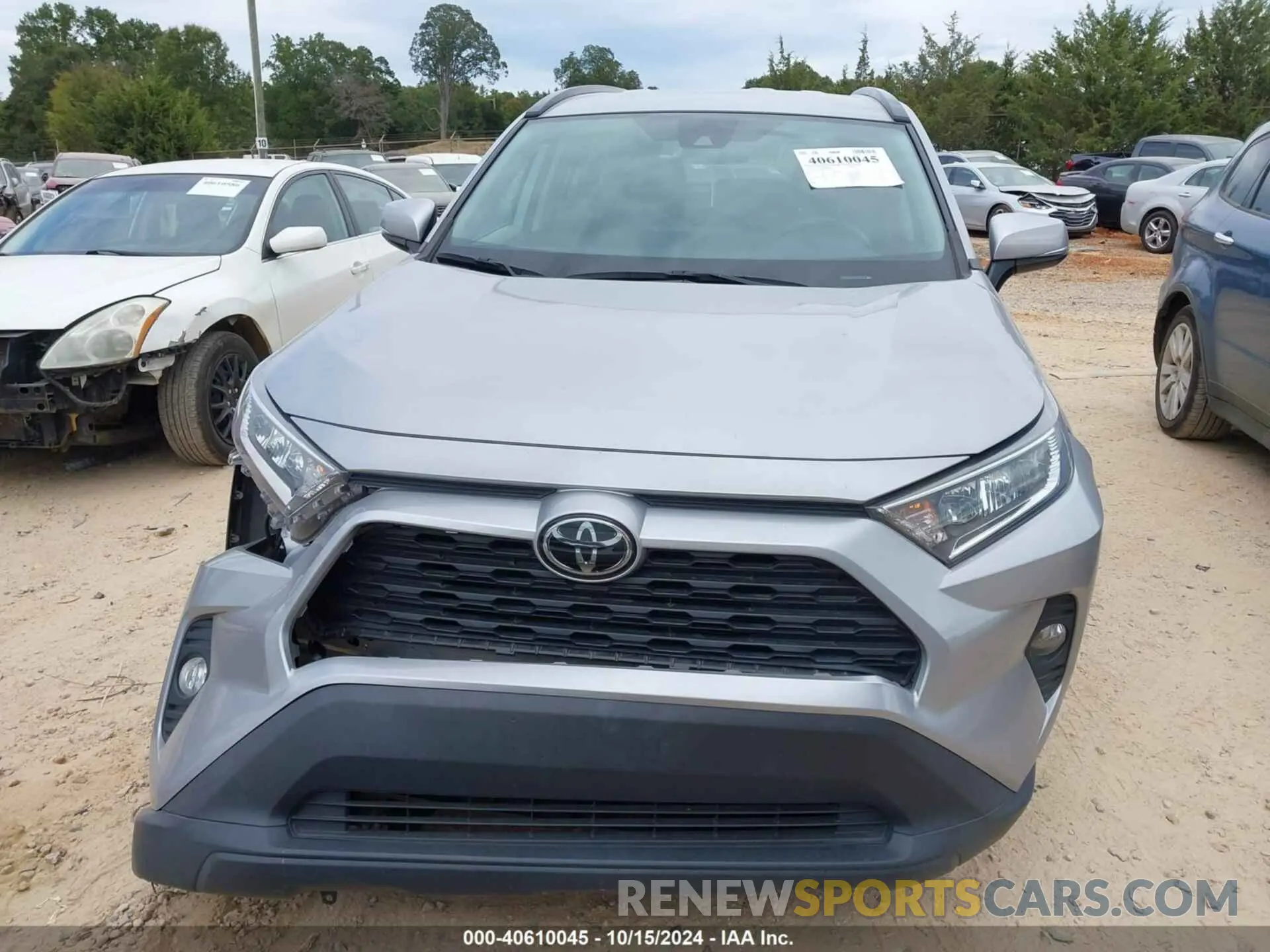 11 fotografías del automóvil dañado 2T3W1RFV6MW162280 TOYOTA RAV4 2021