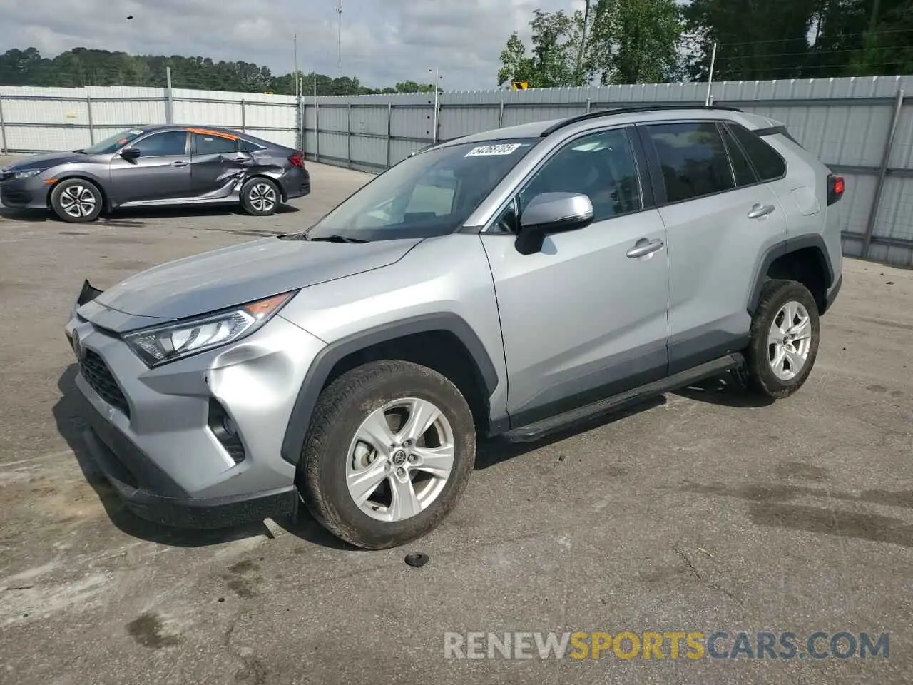 1 fotografías del automóvil dañado 2T3W1RFV6MW176356 TOYOTA RAV4 2021
