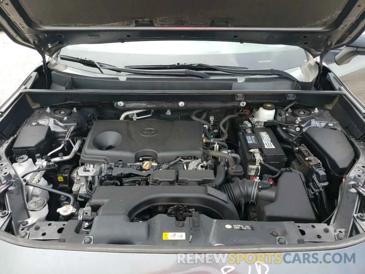 12 fotografías del automóvil dañado 2T3W1RFV7MC095531 TOYOTA RAV4 2021
