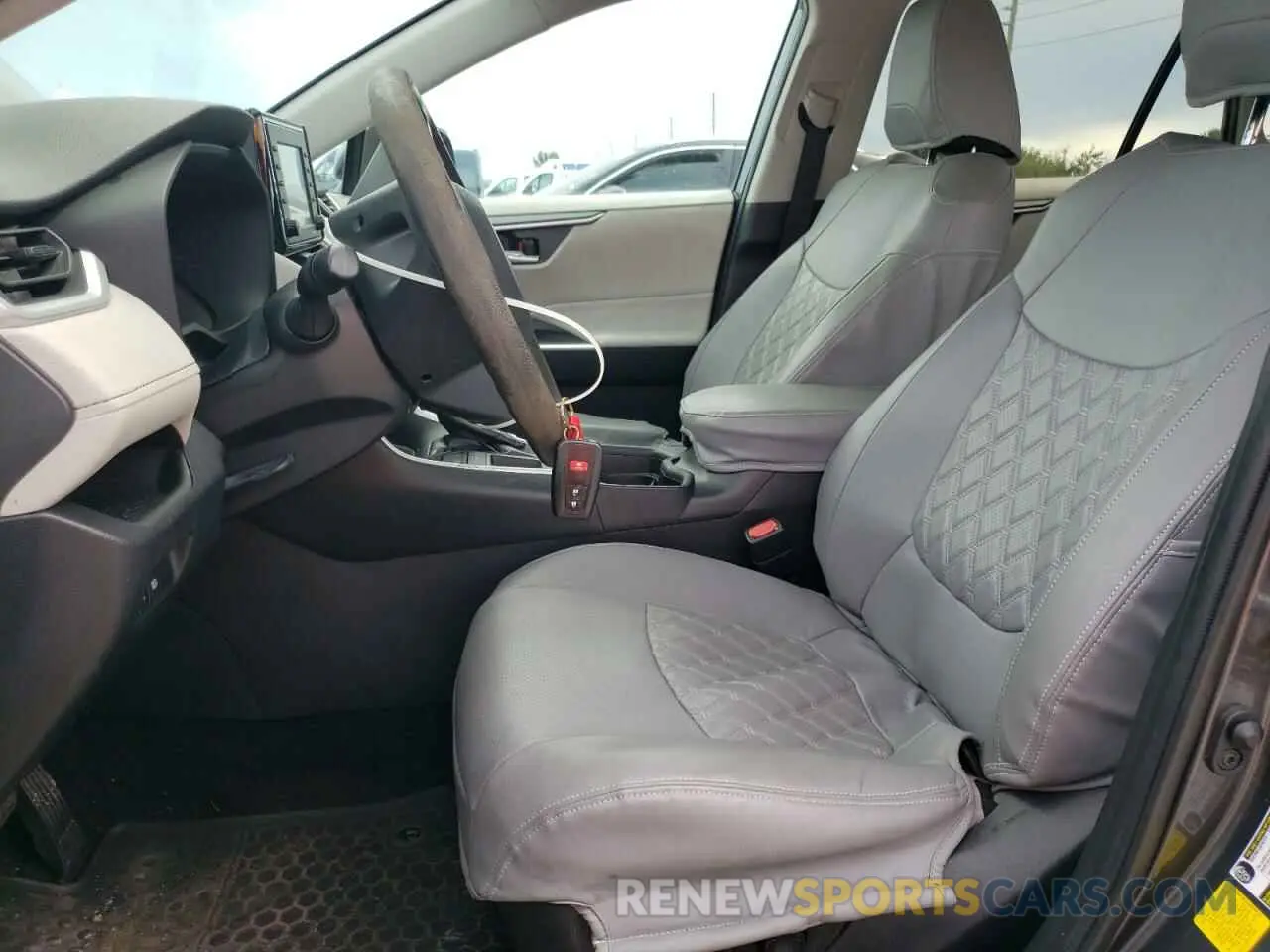 7 fotografías del automóvil dañado 2T3W1RFV7MC095531 TOYOTA RAV4 2021