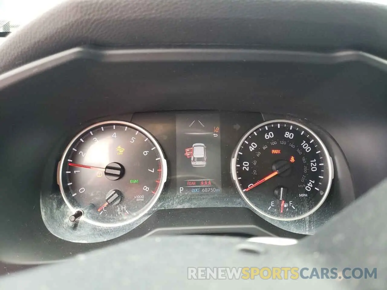 9 fotografías del automóvil dañado 2T3W1RFV7MC095531 TOYOTA RAV4 2021