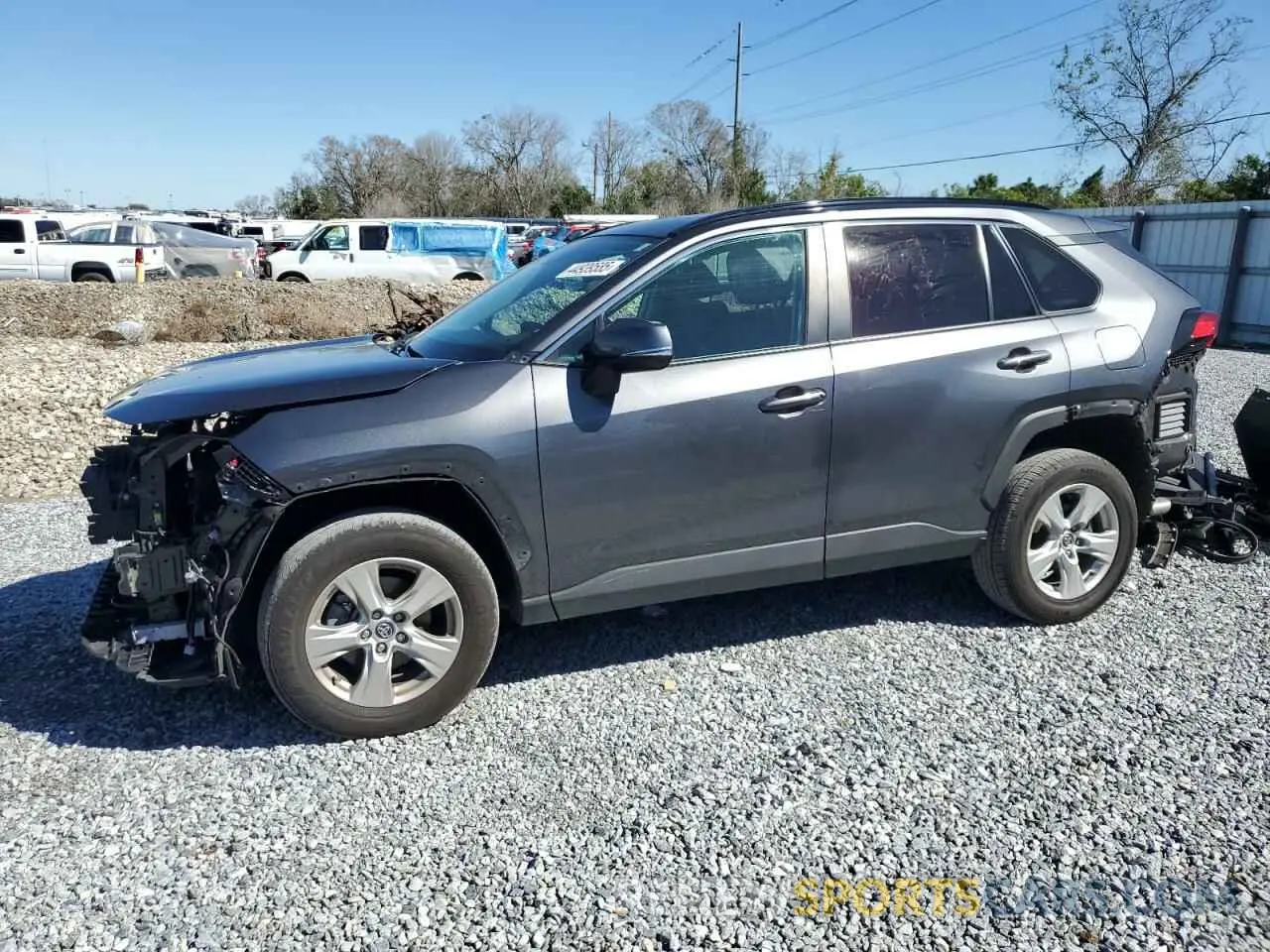 1 fotografías del automóvil dañado 2T3W1RFV7MC100081 TOYOTA RAV4 2021