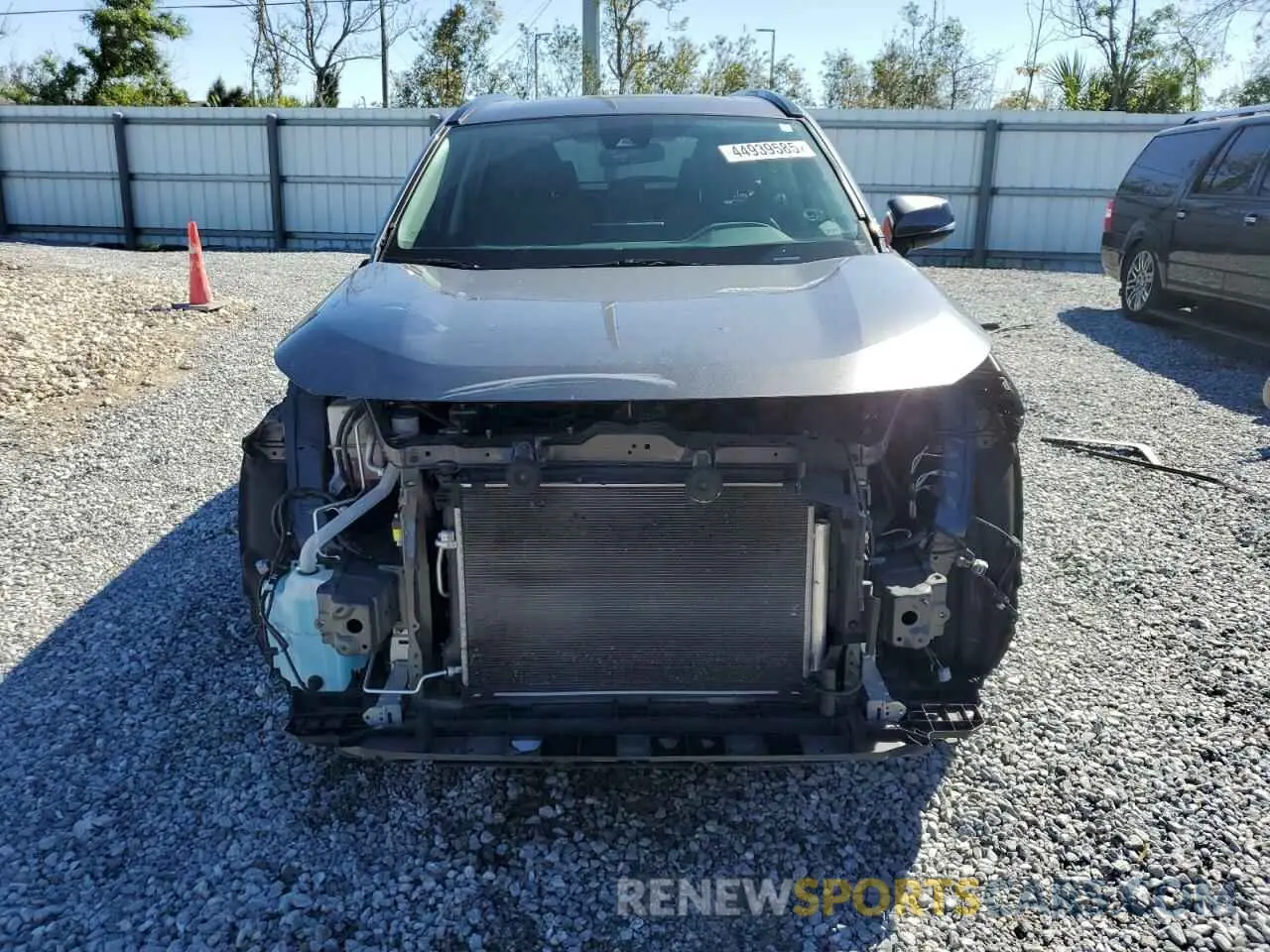 5 fotografías del automóvil dañado 2T3W1RFV7MC100081 TOYOTA RAV4 2021