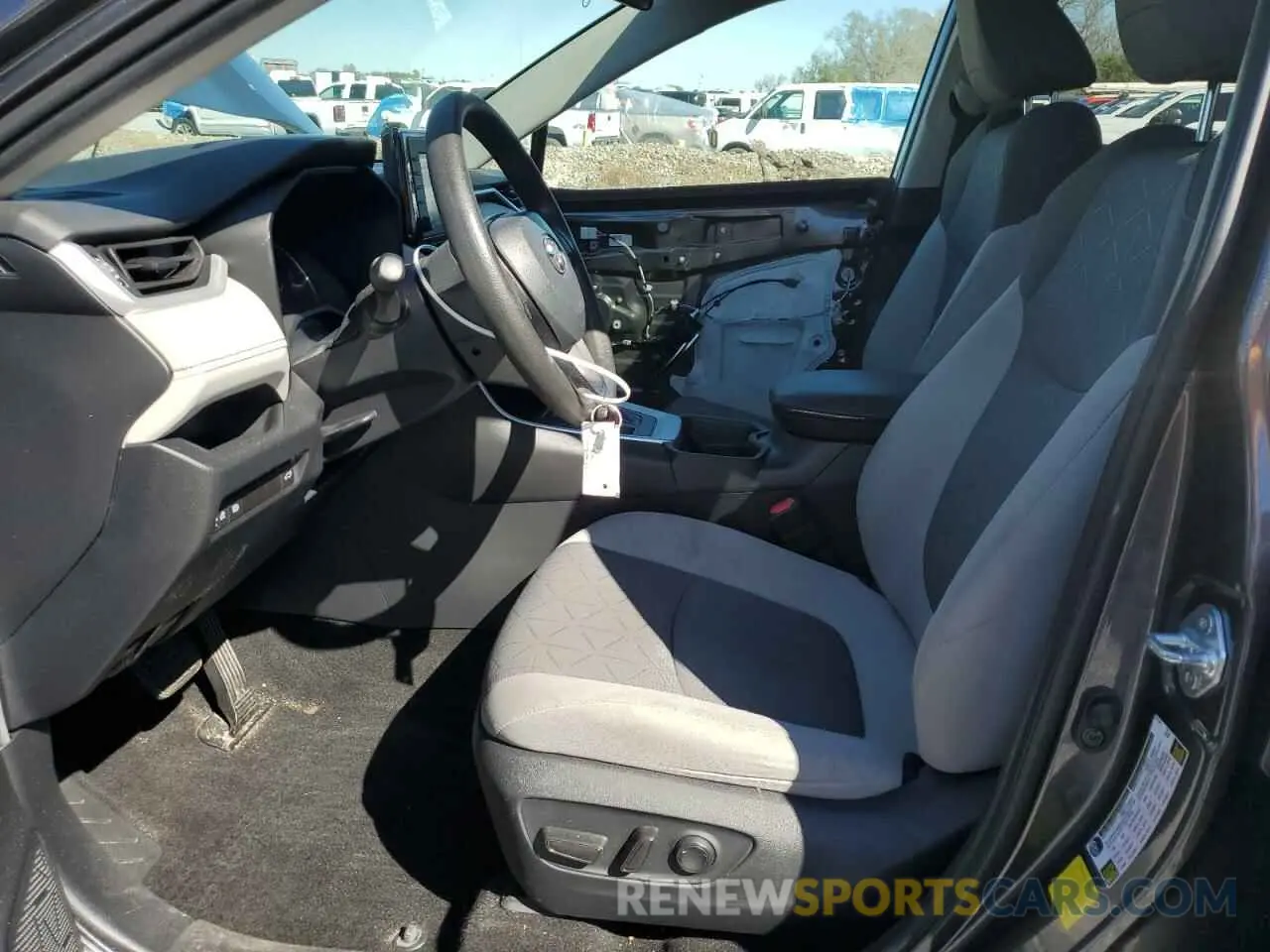 7 fotografías del automóvil dañado 2T3W1RFV7MC100081 TOYOTA RAV4 2021