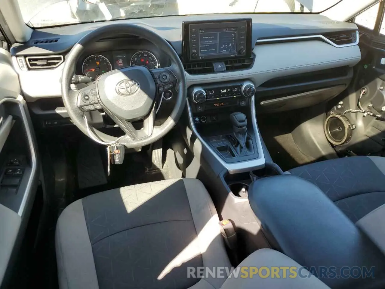 8 fotografías del automóvil dañado 2T3W1RFV7MC100081 TOYOTA RAV4 2021