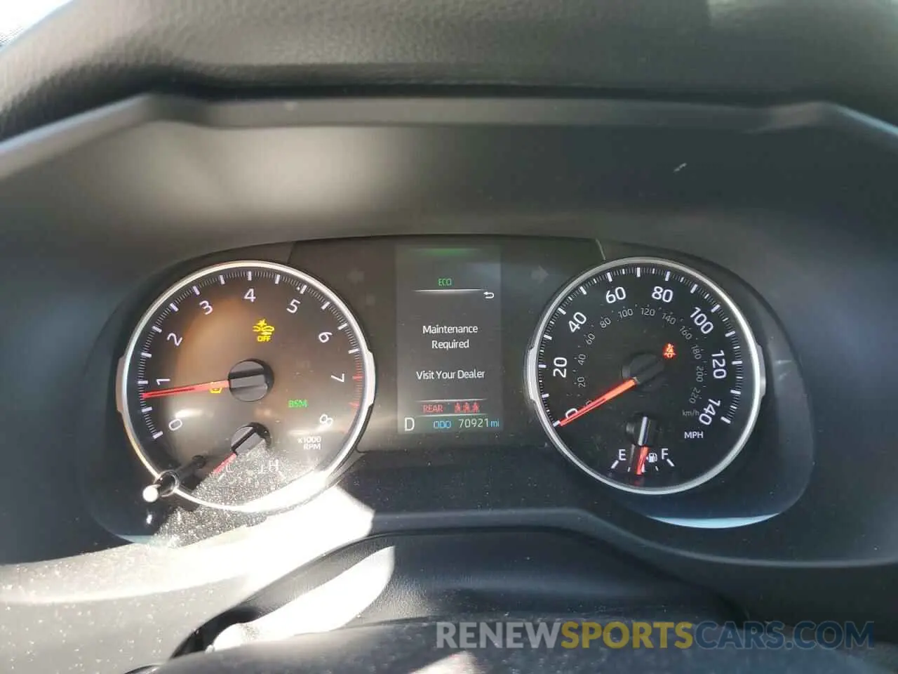 9 fotografías del automóvil dañado 2T3W1RFV7MC100081 TOYOTA RAV4 2021
