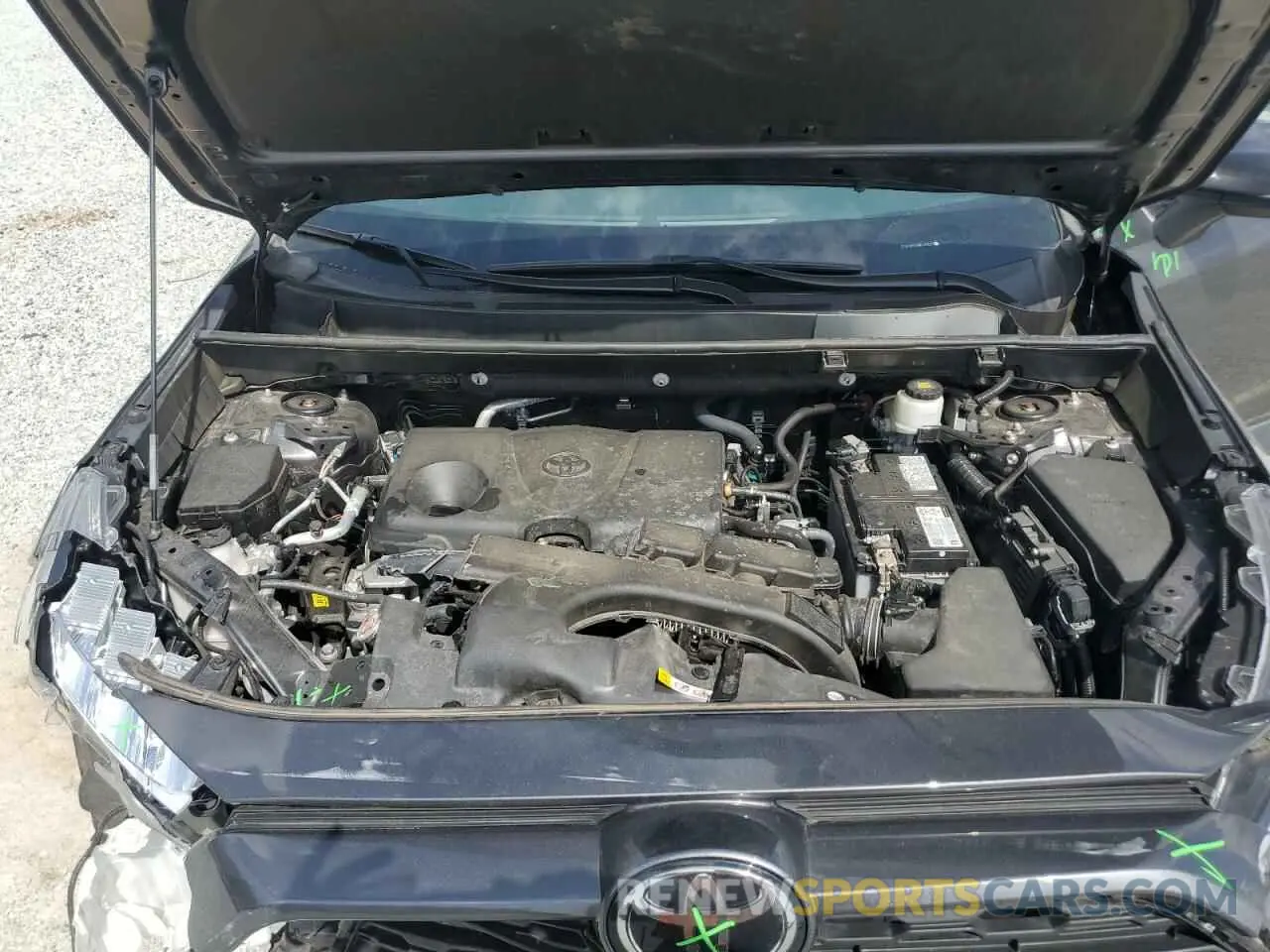 13 fotografías del automóvil dañado 2T3W1RFV7MC129774 TOYOTA RAV4 2021