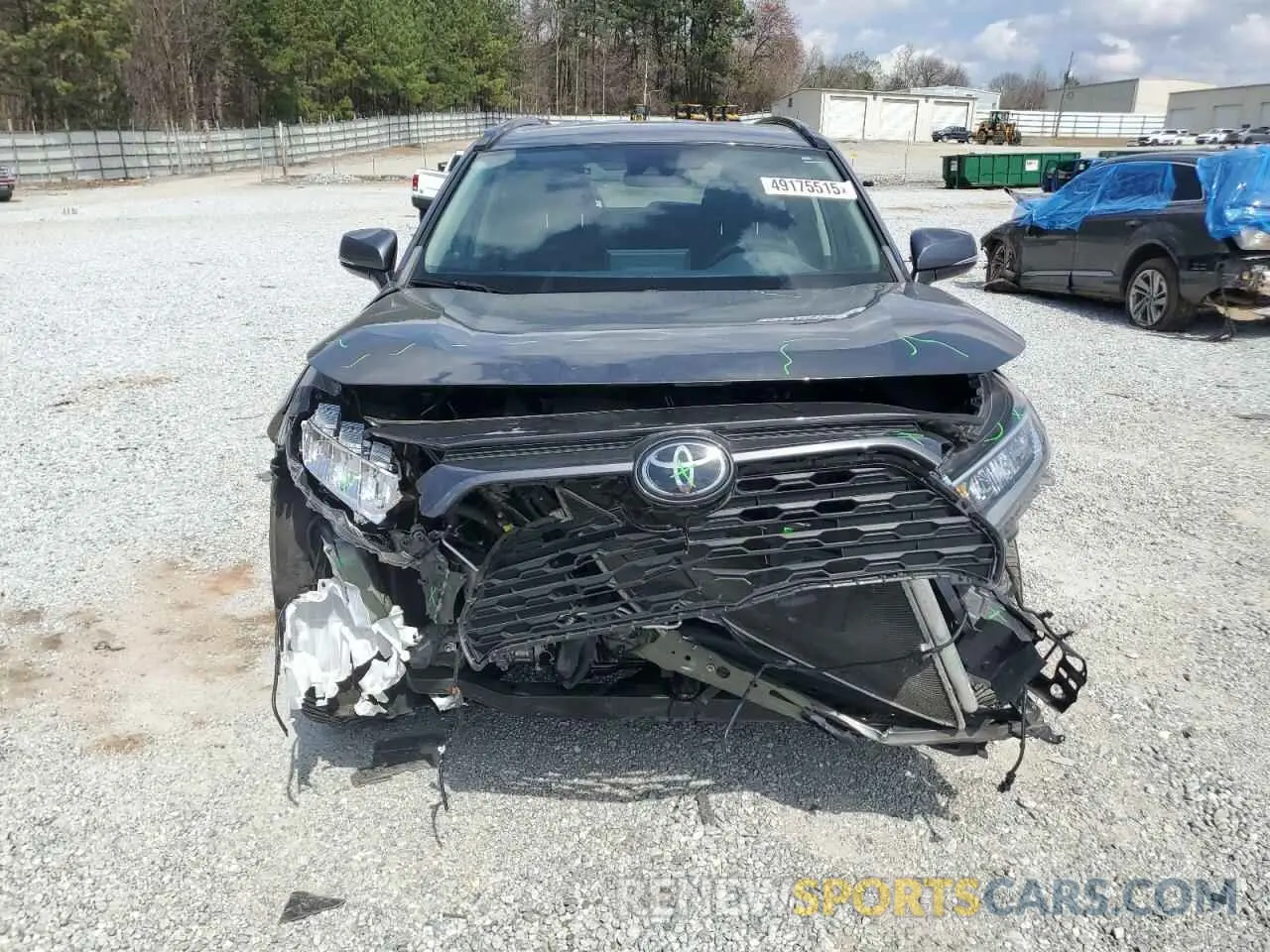 5 fotografías del automóvil dañado 2T3W1RFV7MC129774 TOYOTA RAV4 2021