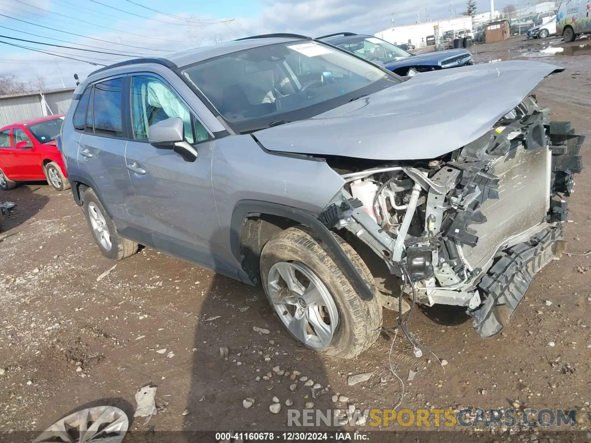 1 fotografías del automóvil dañado 2T3W1RFV7MC152701 TOYOTA RAV4 2021