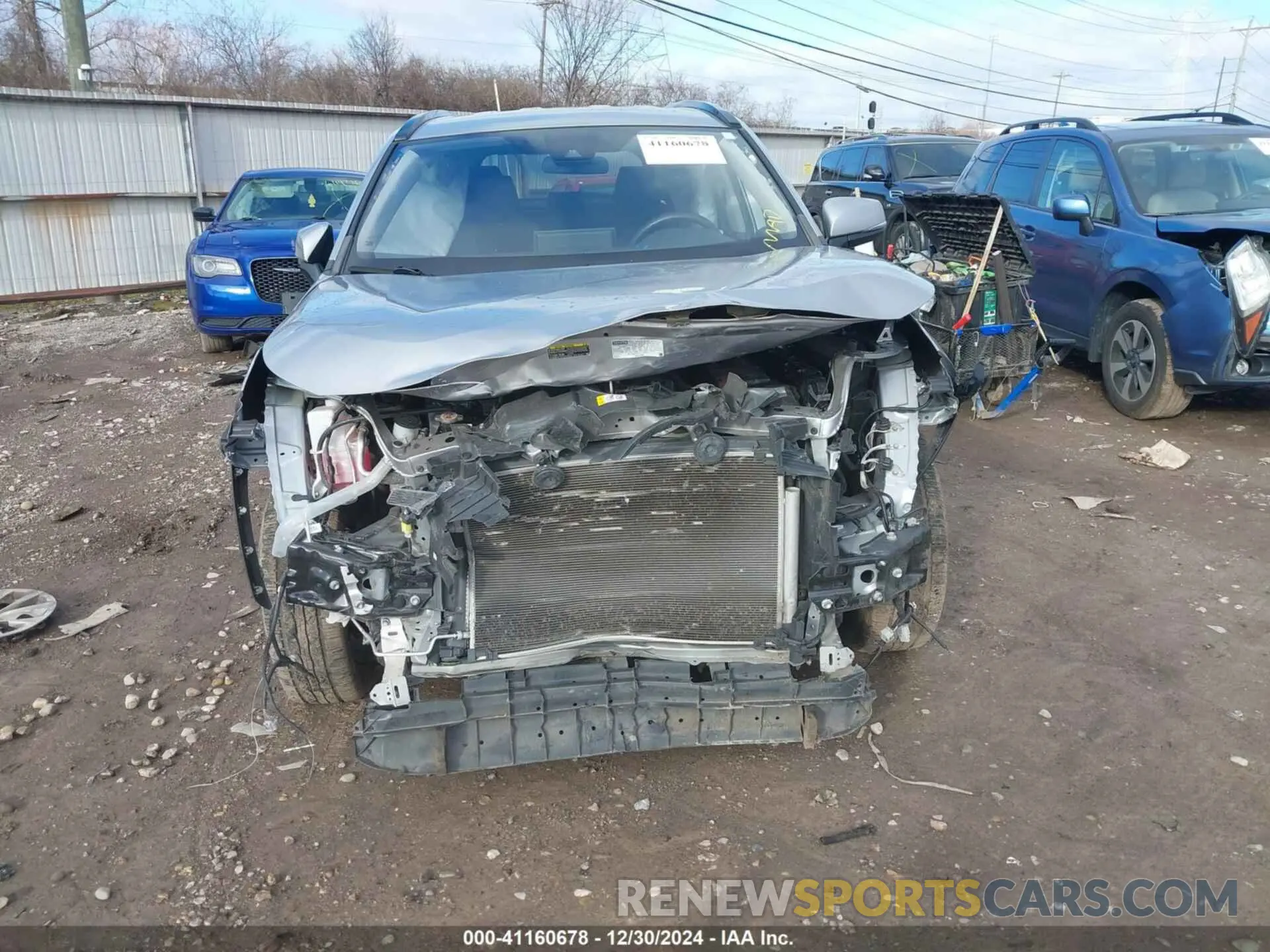 12 fotografías del automóvil dañado 2T3W1RFV7MC152701 TOYOTA RAV4 2021