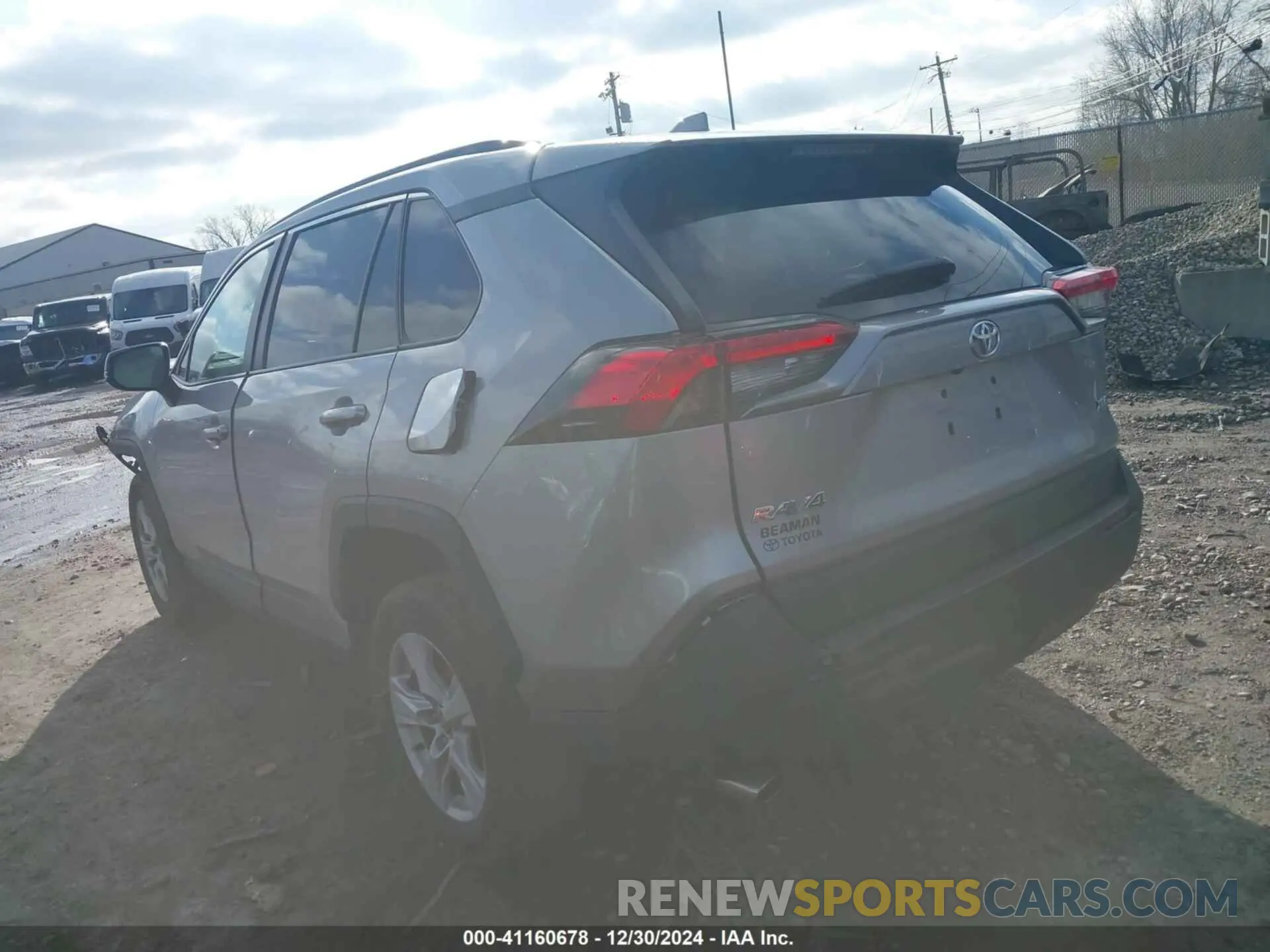 3 fotografías del automóvil dañado 2T3W1RFV7MC152701 TOYOTA RAV4 2021