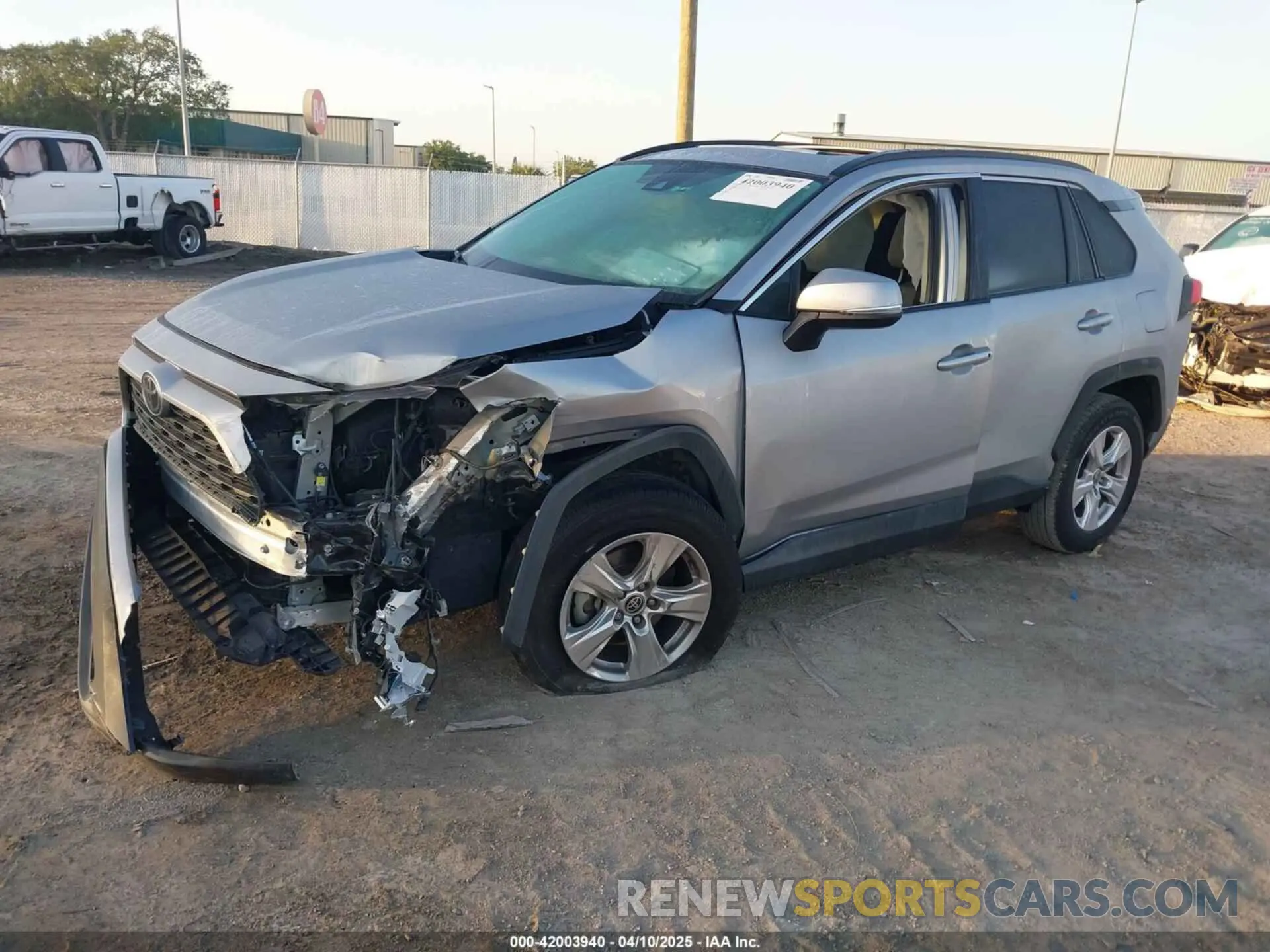 2 fotografías del automóvil dañado 2T3W1RFV7MC156148 TOYOTA RAV4 2021