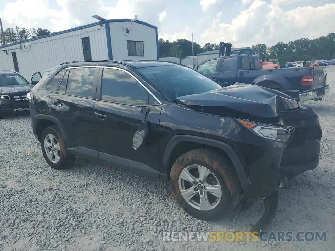 4 fotografías del automóvil dañado 2T3W1RFV7MC158398 TOYOTA RAV4 2021