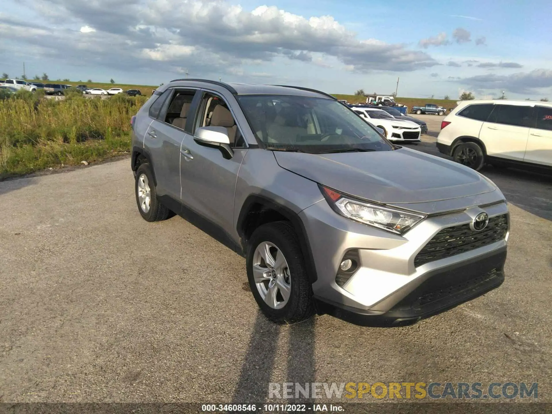 1 fotografías del automóvil dañado 2T3W1RFV7MC161950 TOYOTA RAV4 2021