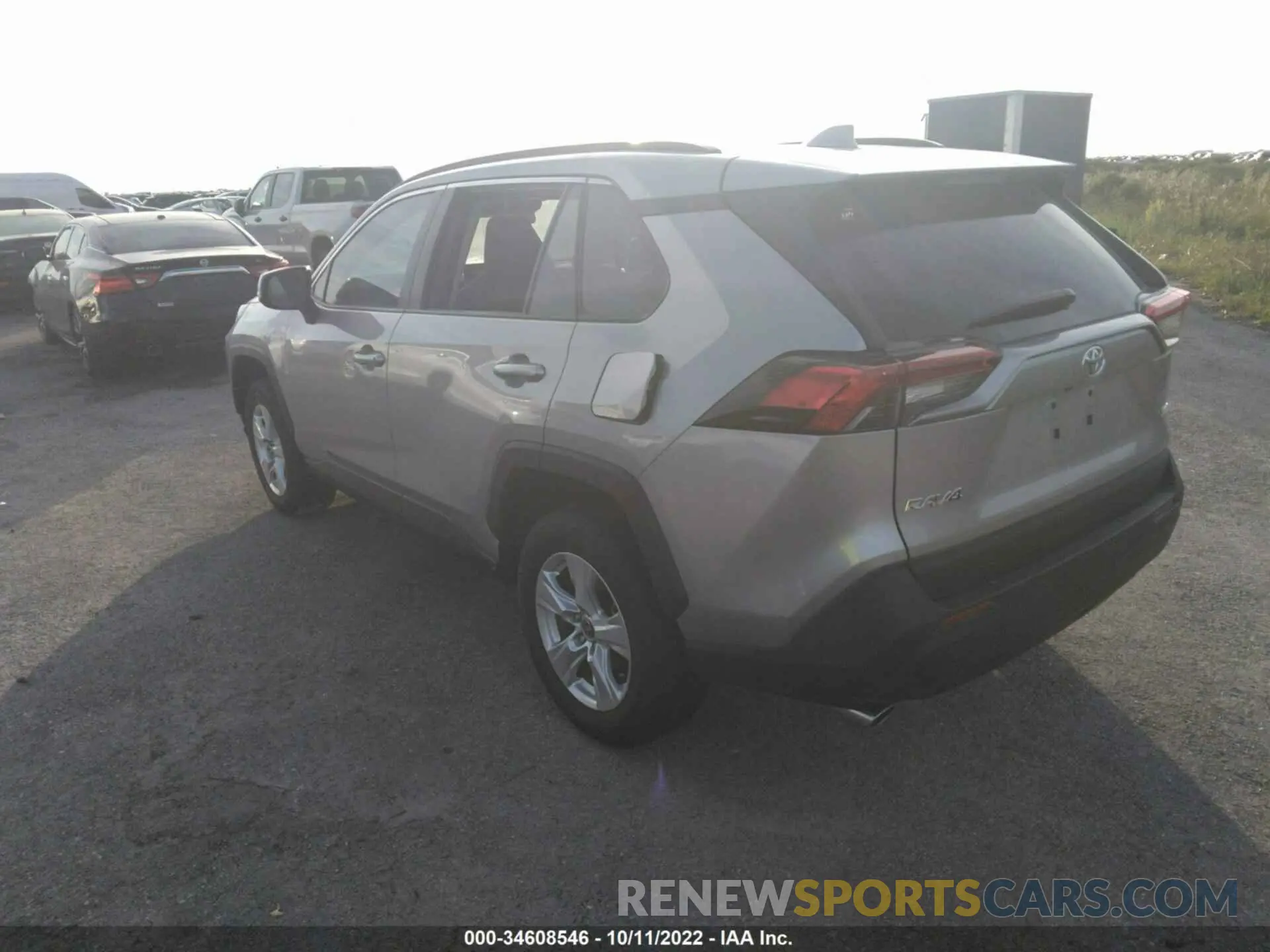 3 fotografías del automóvil dañado 2T3W1RFV7MC161950 TOYOTA RAV4 2021