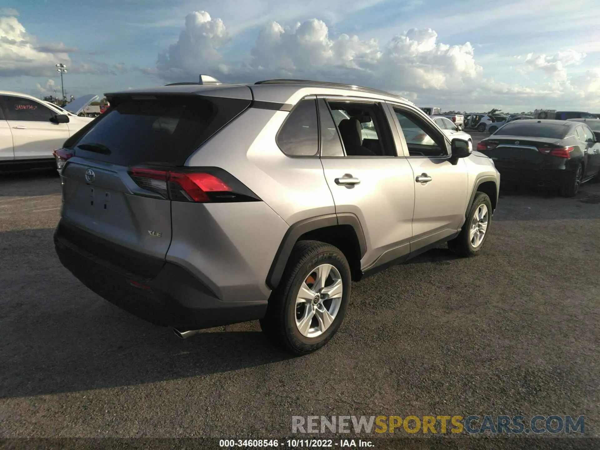 4 fotografías del automóvil dañado 2T3W1RFV7MC161950 TOYOTA RAV4 2021