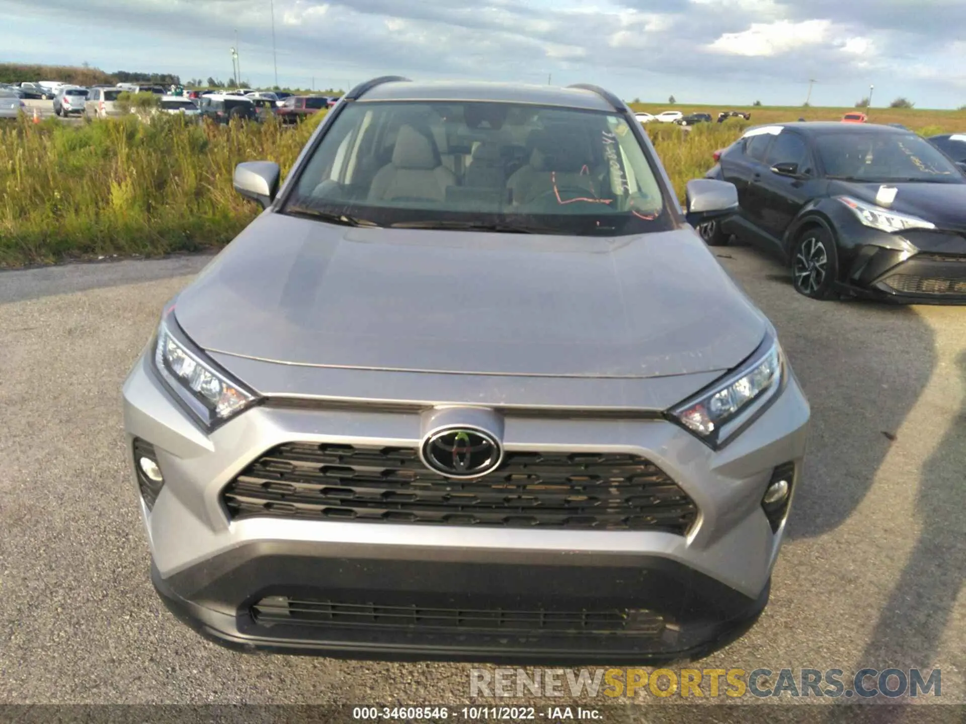 6 fotografías del automóvil dañado 2T3W1RFV7MC161950 TOYOTA RAV4 2021
