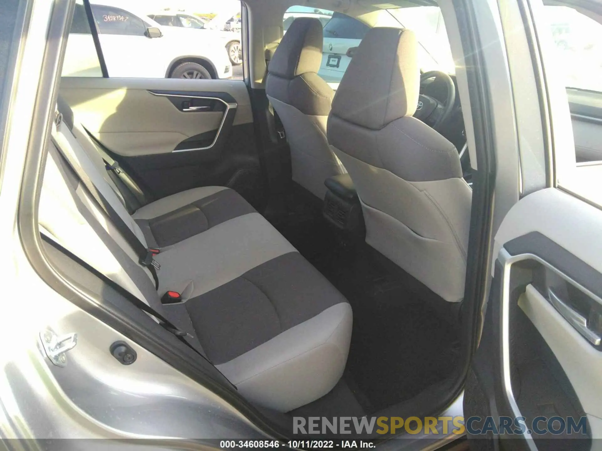 8 fotografías del automóvil dañado 2T3W1RFV7MC161950 TOYOTA RAV4 2021