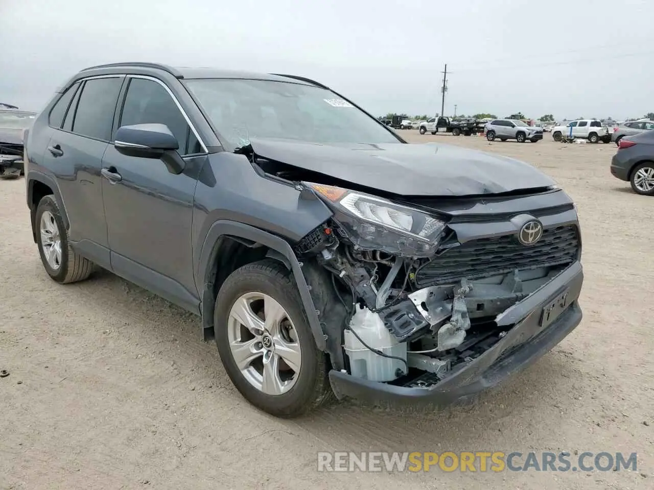 4 fotografías del automóvil dañado 2T3W1RFV7MC162354 TOYOTA RAV4 2021