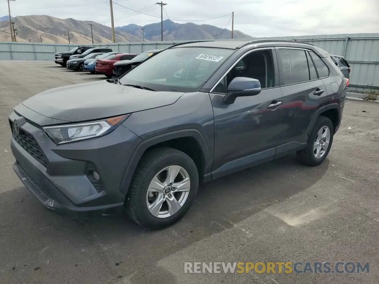 1 fotografías del automóvil dañado 2T3W1RFV7MC163987 TOYOTA RAV4 2021