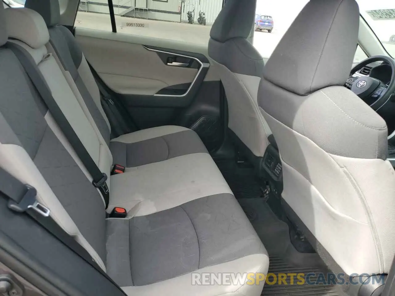 10 fotografías del automóvil dañado 2T3W1RFV7MC163987 TOYOTA RAV4 2021