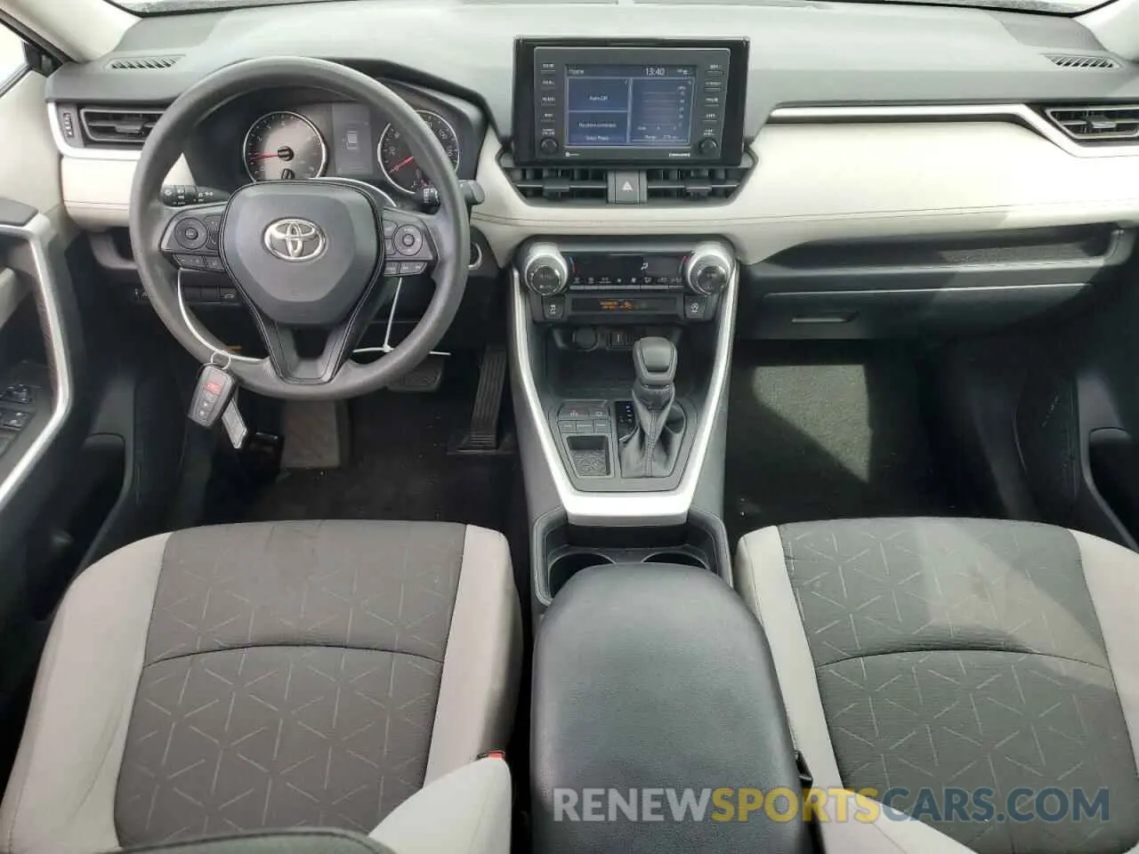 8 fotografías del automóvil dañado 2T3W1RFV7MC163987 TOYOTA RAV4 2021