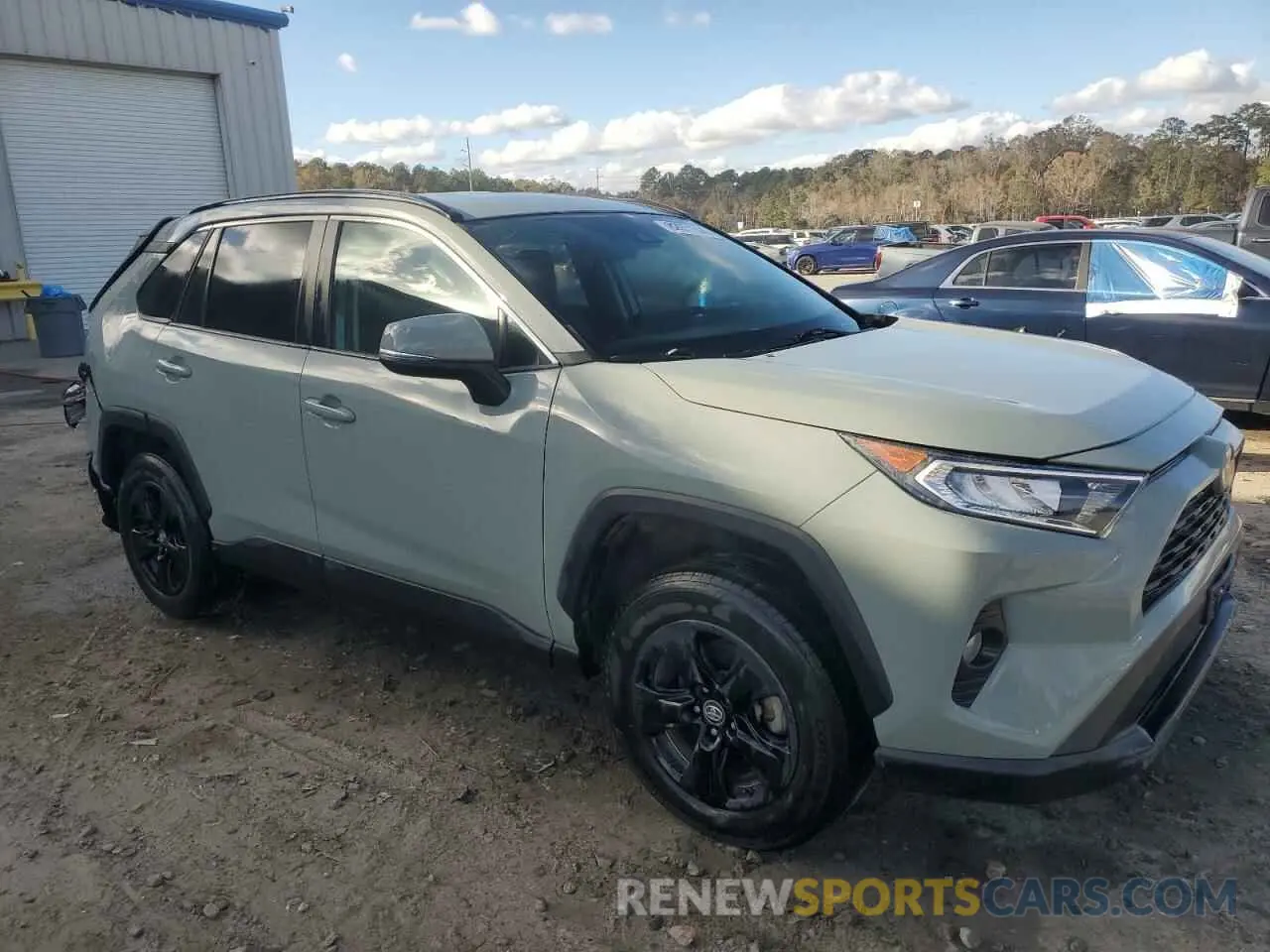 4 fotografías del automóvil dañado 2T3W1RFV7MW120491 TOYOTA RAV4 2021