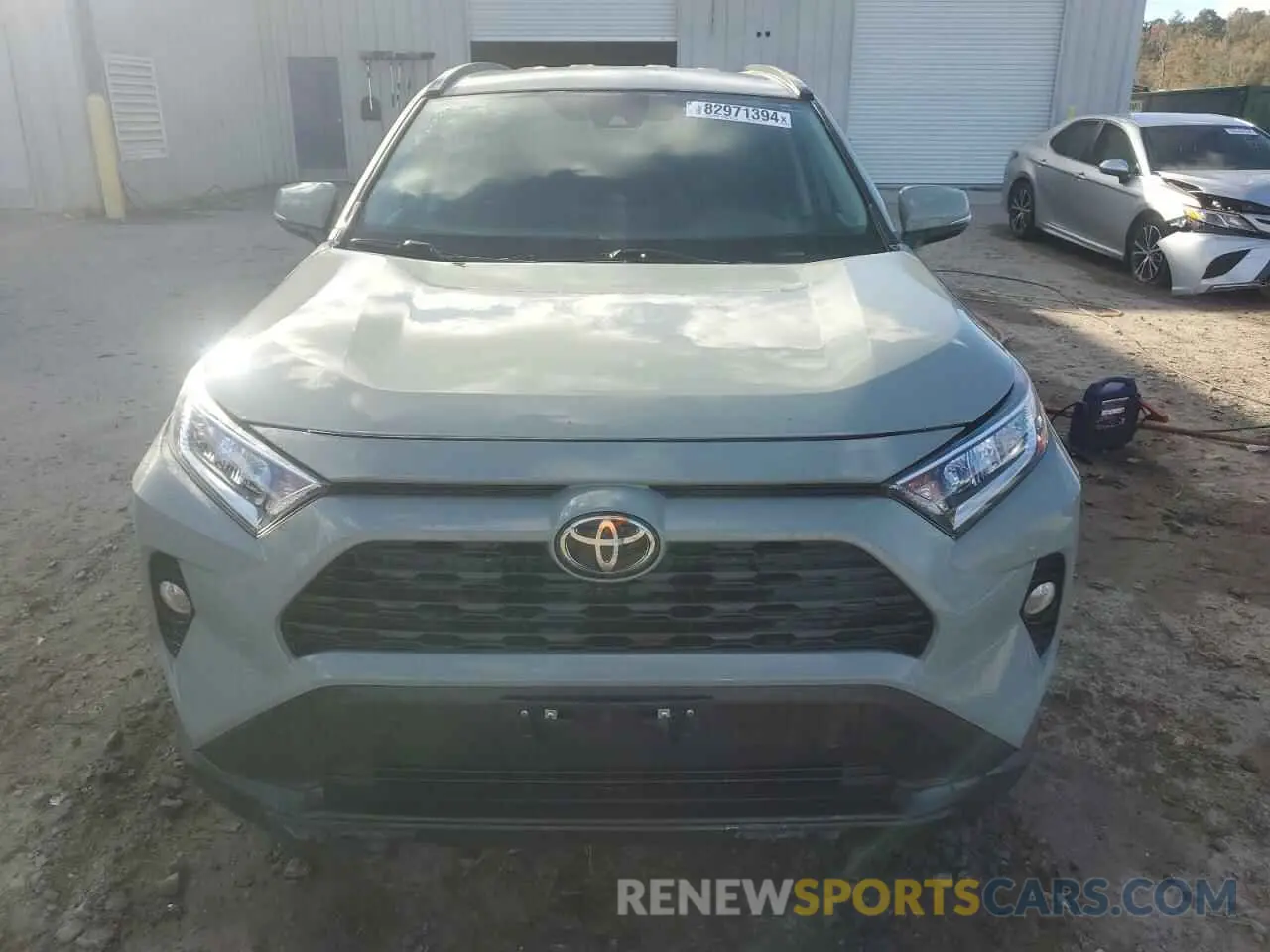5 fotografías del automóvil dañado 2T3W1RFV7MW120491 TOYOTA RAV4 2021