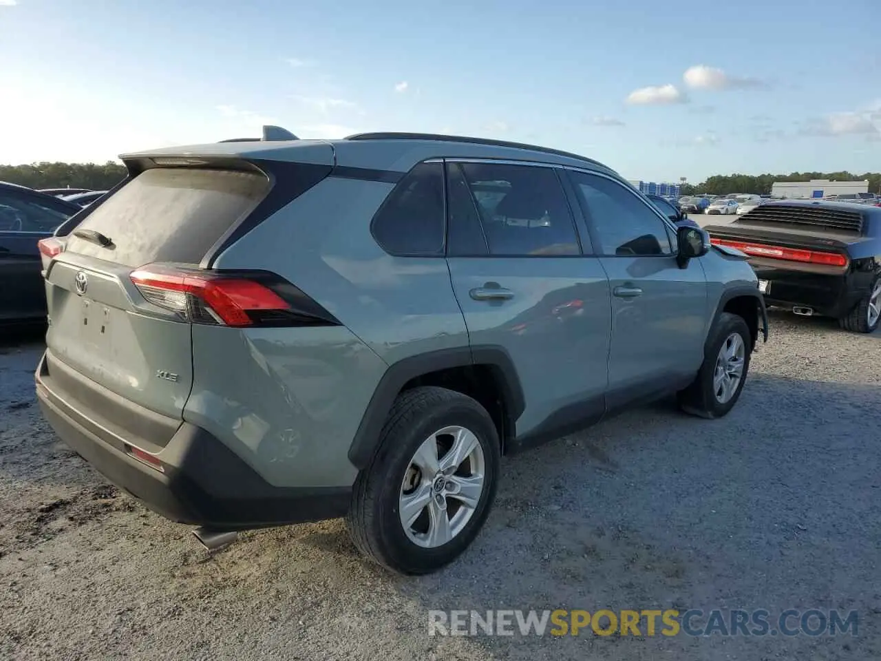 3 fotografías del automóvil dañado 2T3W1RFV7MW135461 TOYOTA RAV4 2021