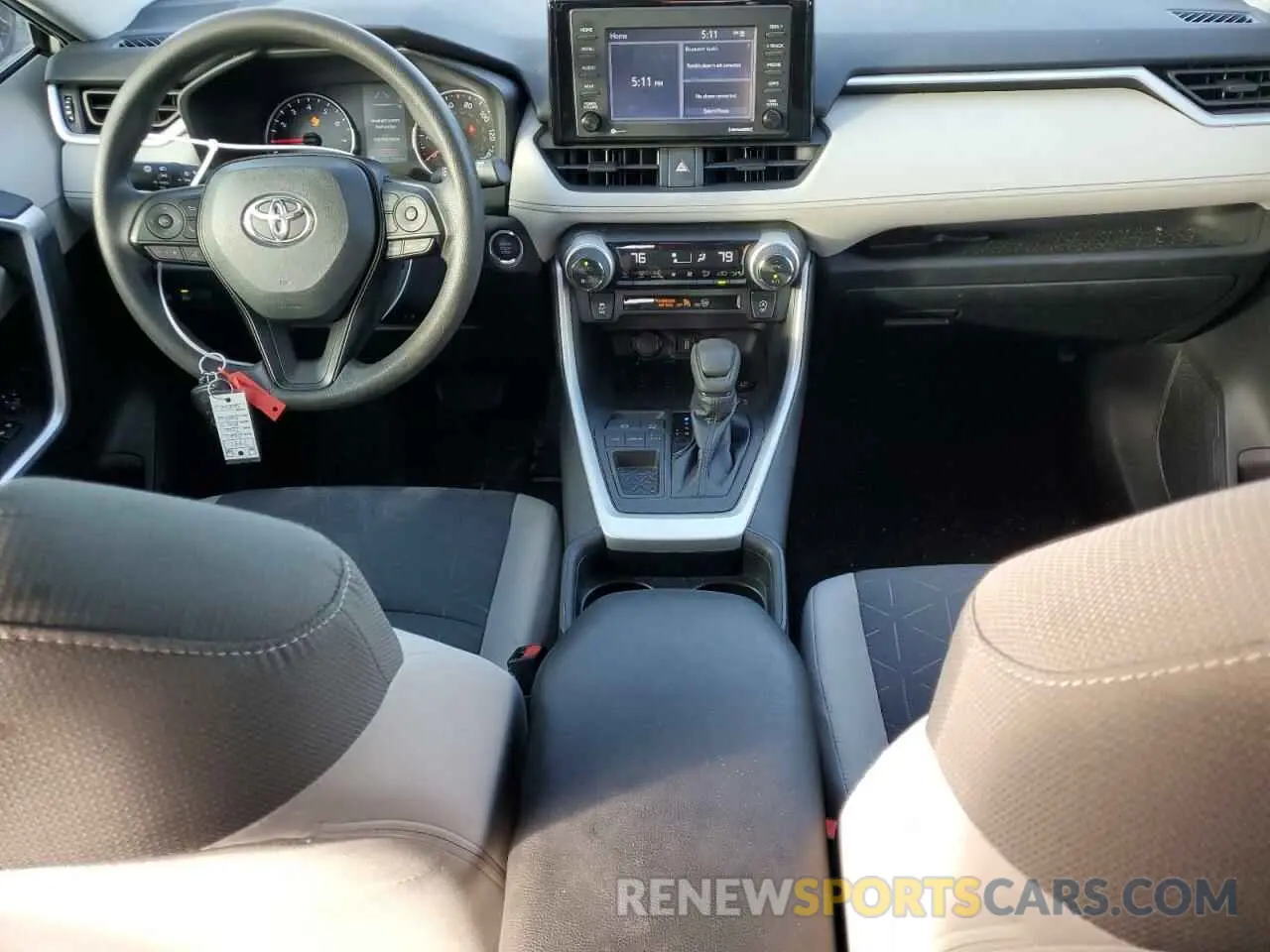 8 fotografías del automóvil dañado 2T3W1RFV7MW135461 TOYOTA RAV4 2021