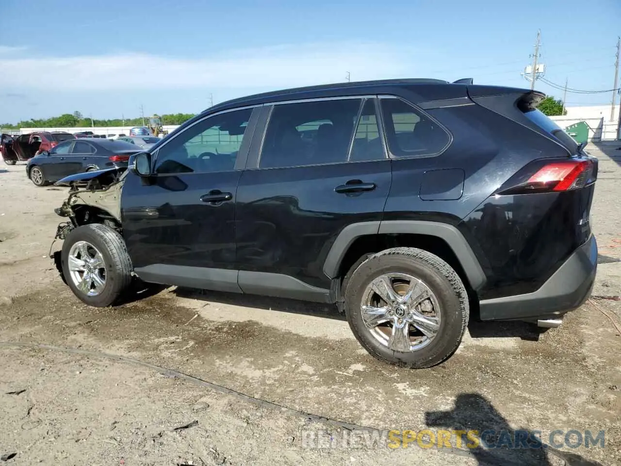 2 fotografías del automóvil dañado 2T3W1RFV7MW137677 TOYOTA RAV4 2021