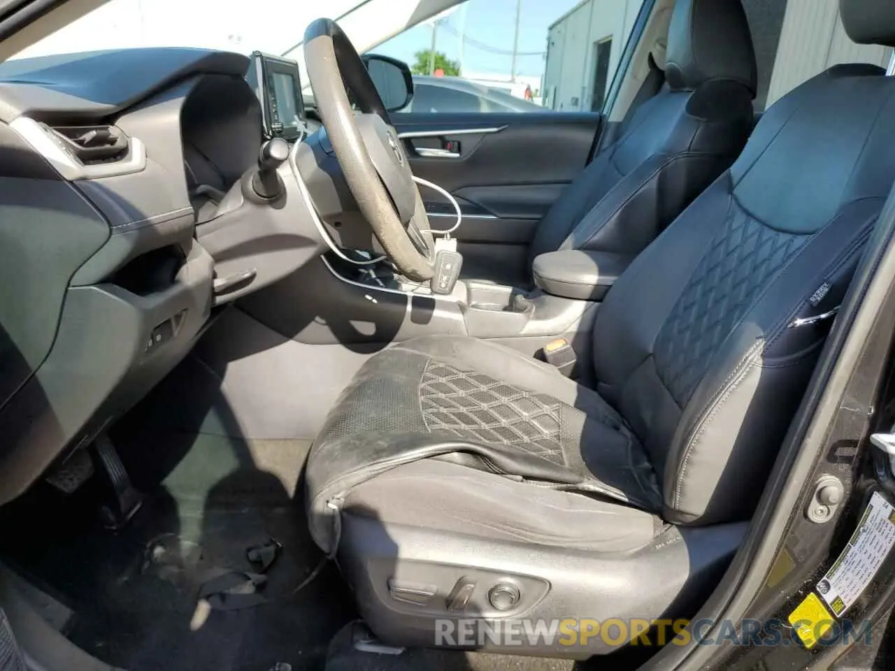 7 fotografías del automóvil dañado 2T3W1RFV7MW137677 TOYOTA RAV4 2021