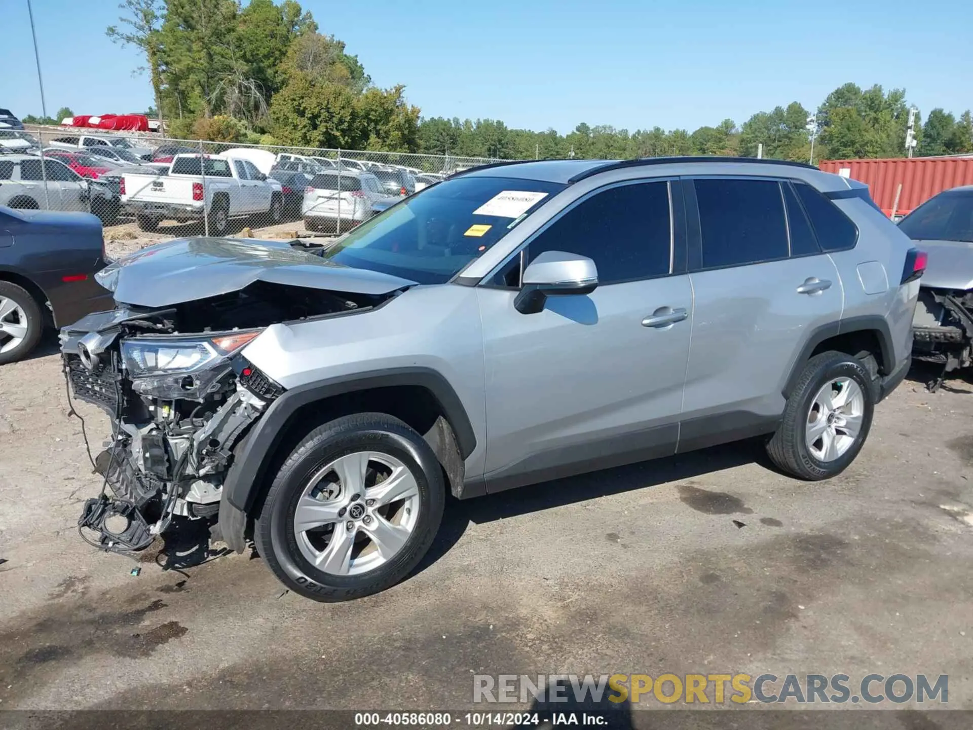 2 fotografías del automóvil dañado 2T3W1RFV7MW142426 TOYOTA RAV4 2021