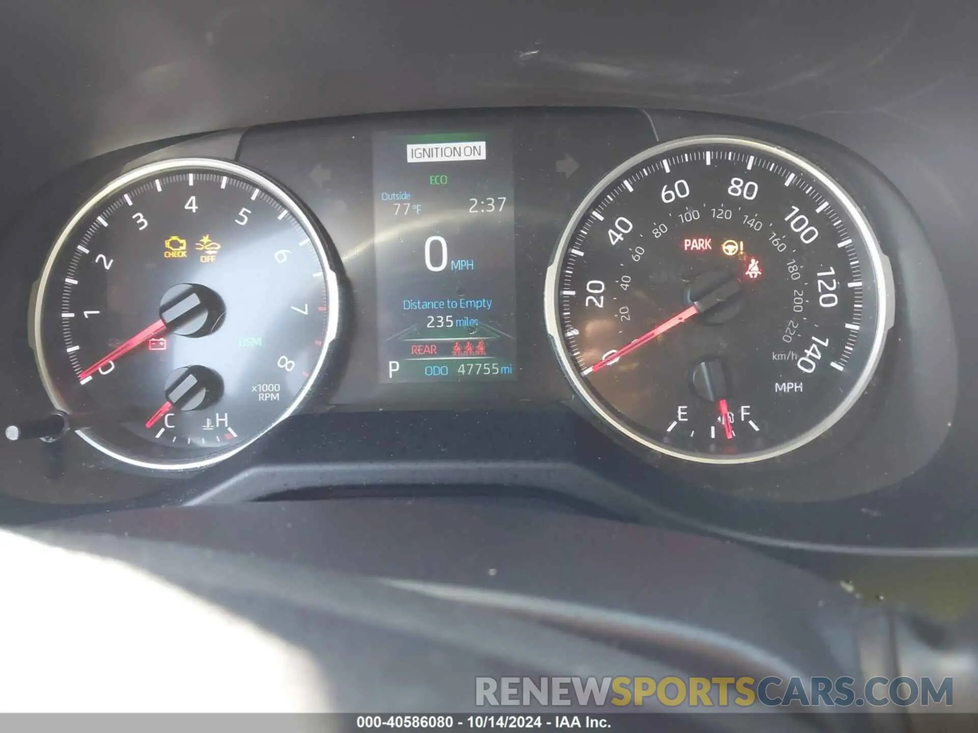 7 fotografías del automóvil dañado 2T3W1RFV7MW142426 TOYOTA RAV4 2021