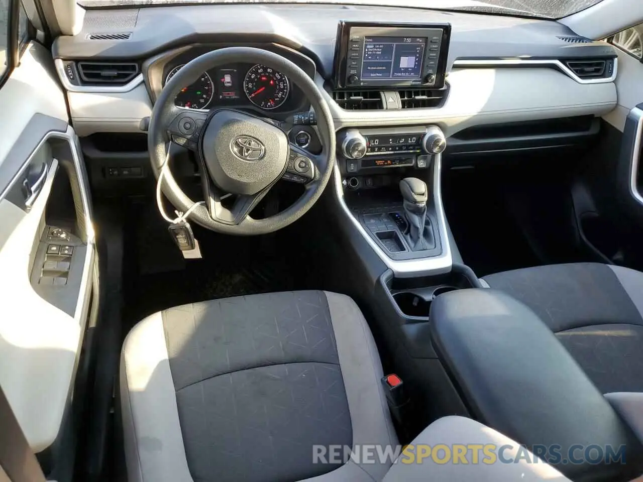 8 fotografías del automóvil dañado 2T3W1RFV7MW144130 TOYOTA RAV4 2021