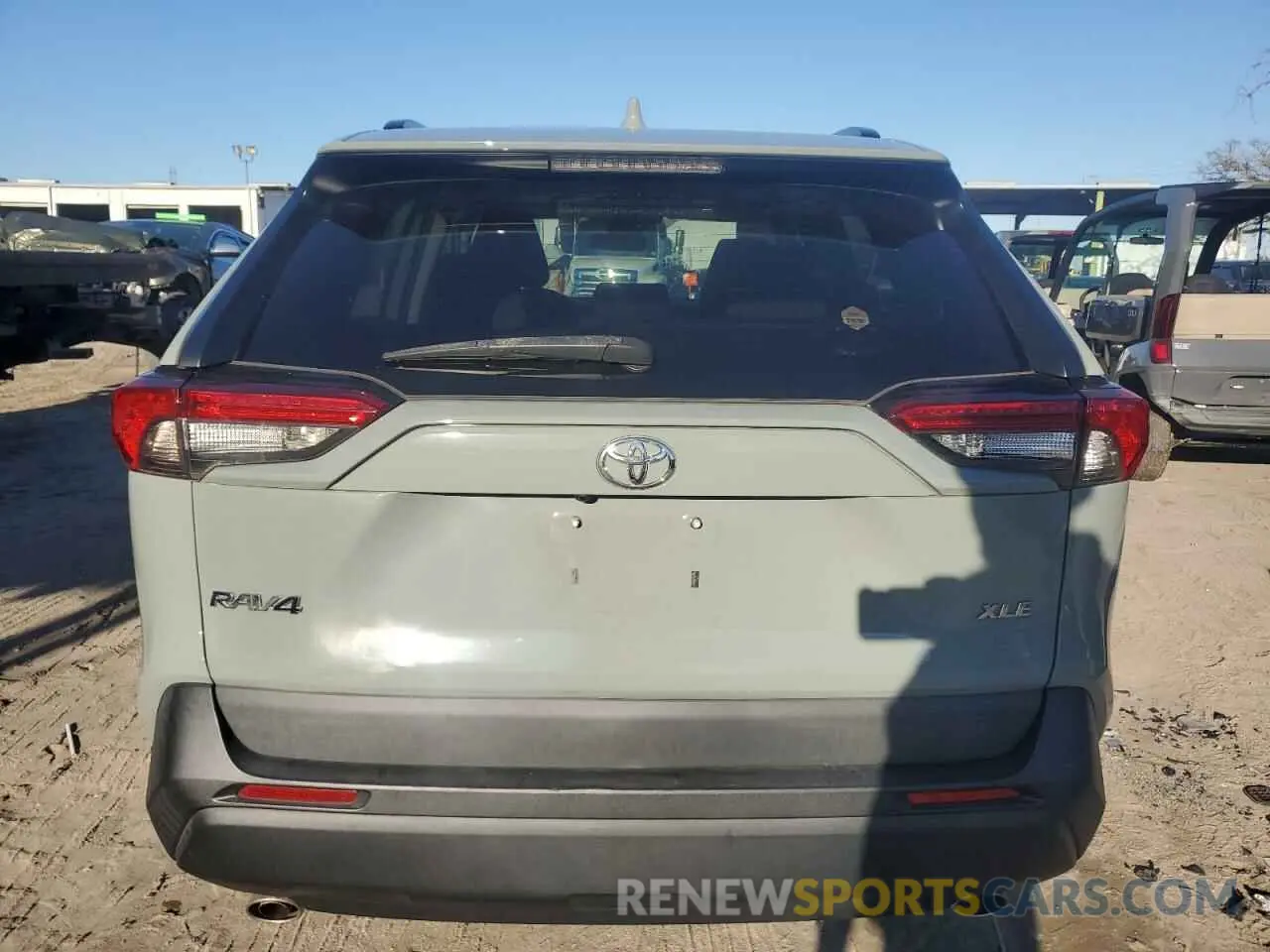 6 fotografías del automóvil dañado 2T3W1RFV7MW148520 TOYOTA RAV4 2021
