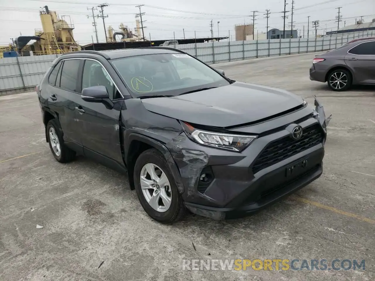 1 fotografías del automóvil dañado 2T3W1RFV7MW151837 TOYOTA RAV4 2021