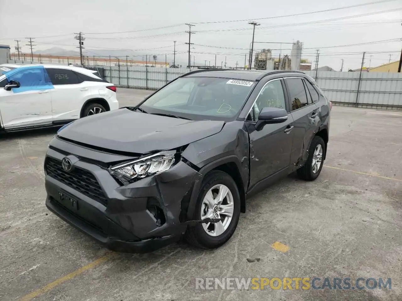 2 fotografías del automóvil dañado 2T3W1RFV7MW151837 TOYOTA RAV4 2021