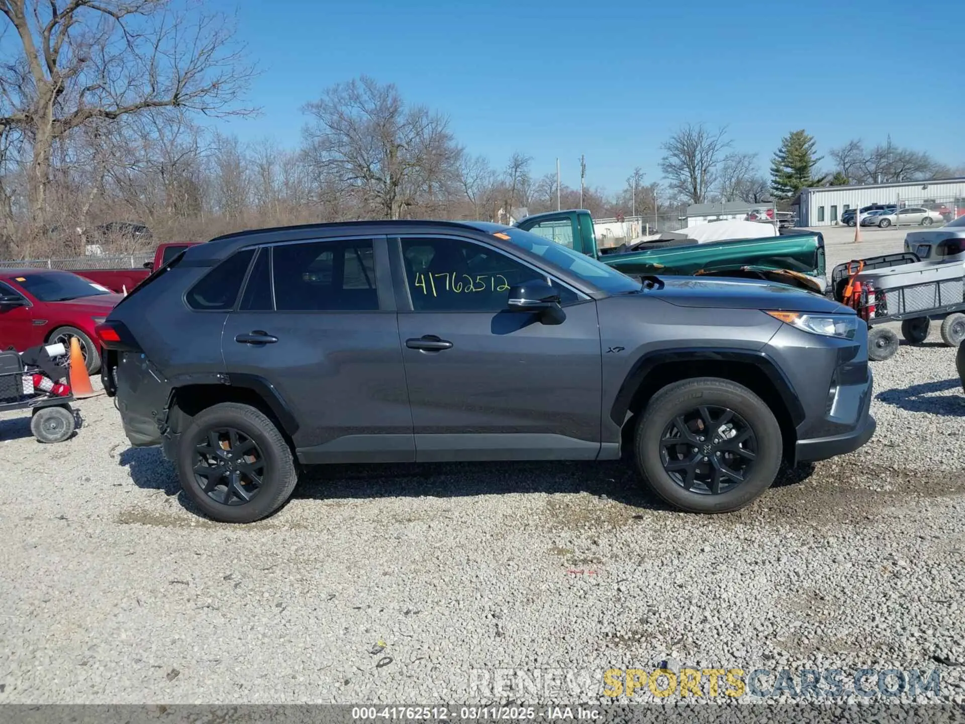 14 fotografías del automóvil dañado 2T3W1RFV7MW162305 TOYOTA RAV4 2021