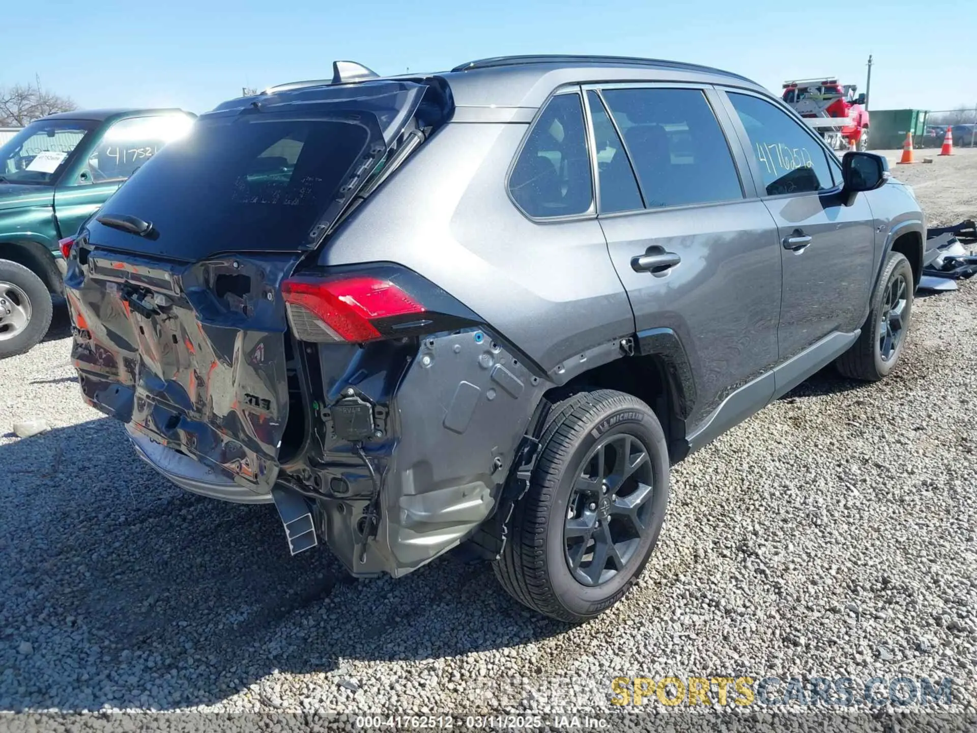18 fotografías del automóvil dañado 2T3W1RFV7MW162305 TOYOTA RAV4 2021
